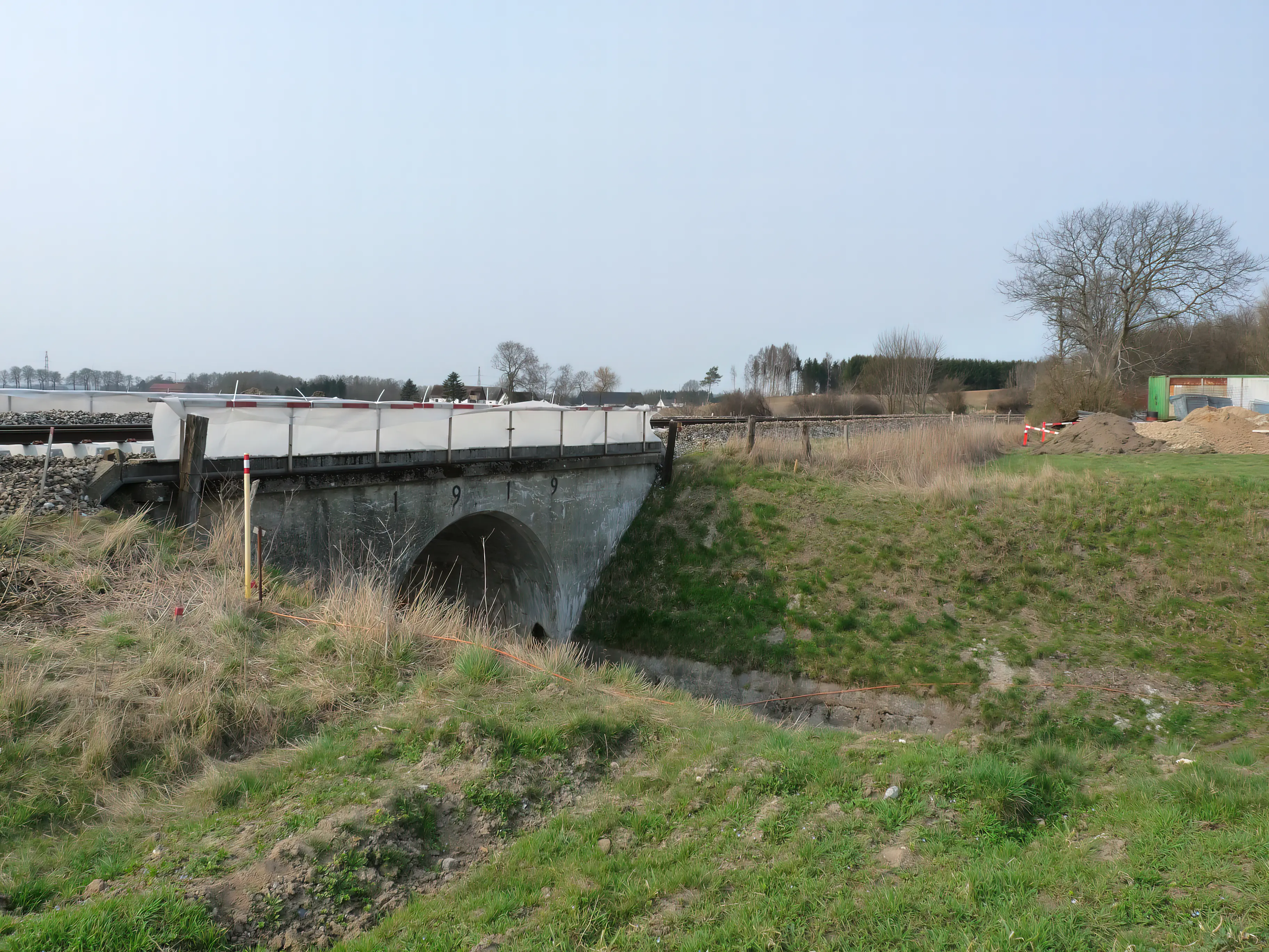 Billede af Søgård Trinbræt - Trinbræt er nedrevet, men Søgård Trinbræt har ligget her.