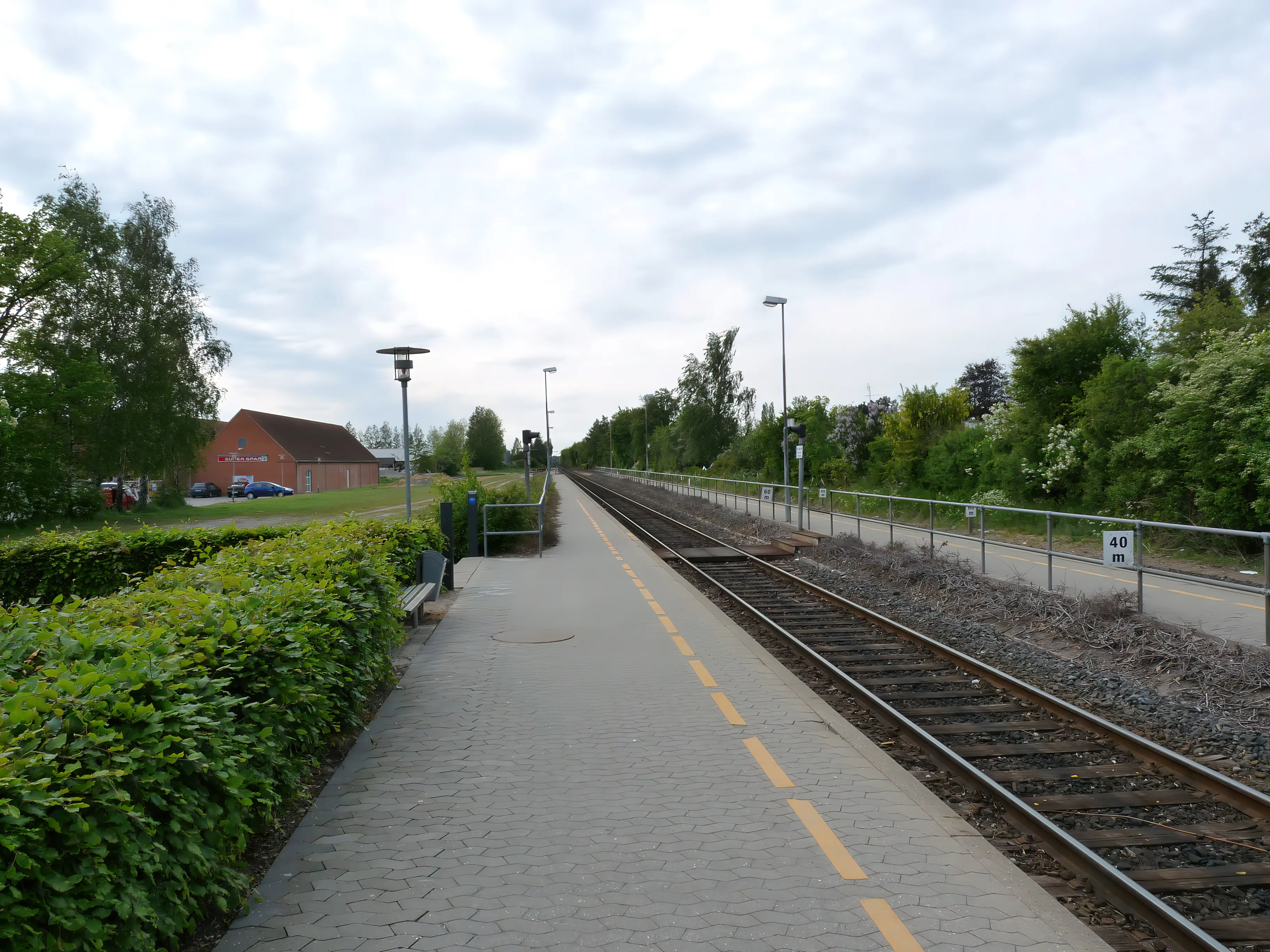 Billede af Søllested Station - Station er nedrevet, men Søllested Station har ligget her. Billede af Søllested Station - Station er nedrevet, men Søllested Station har ligget her.