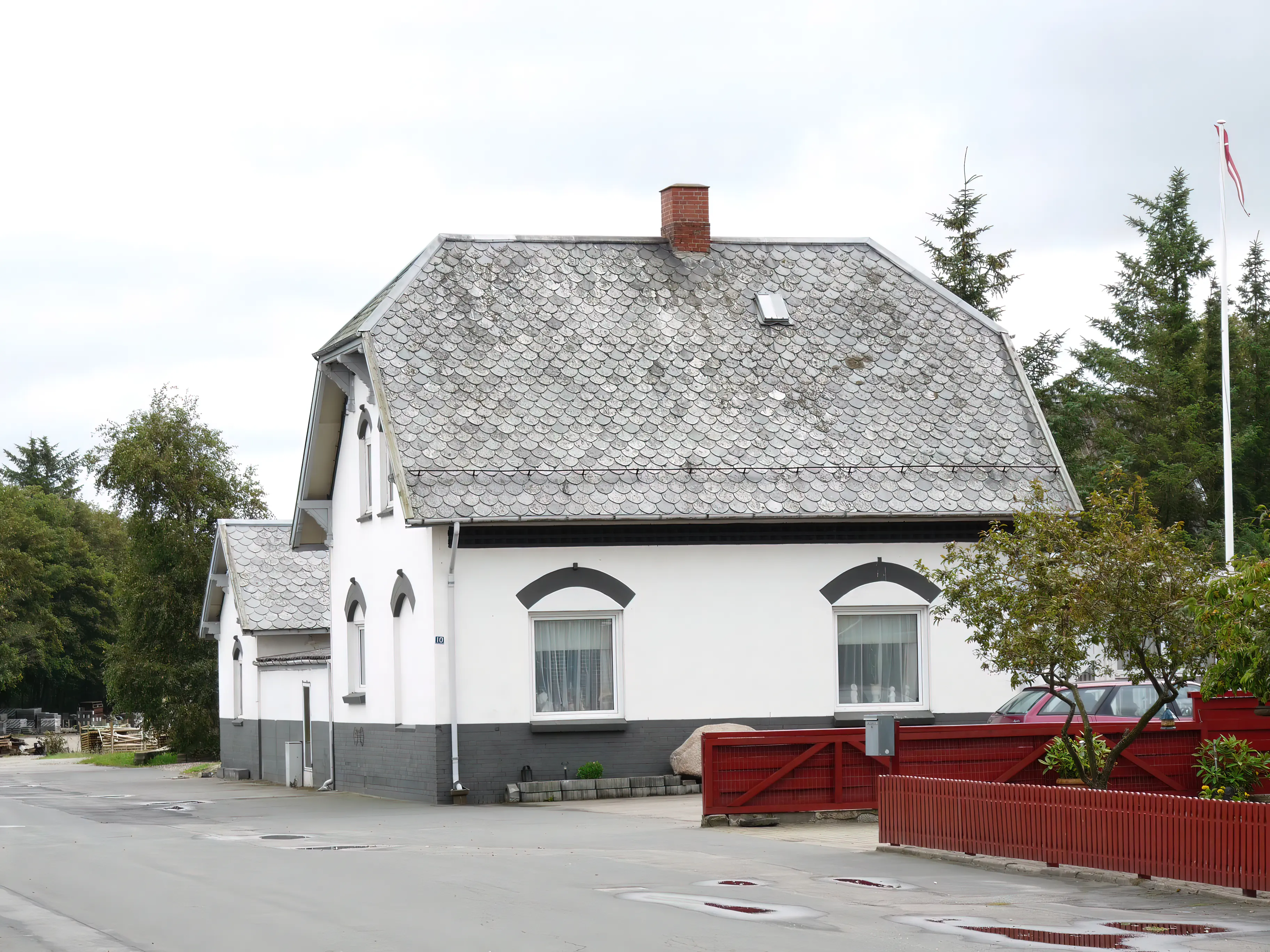 Billede af Thorup Station.