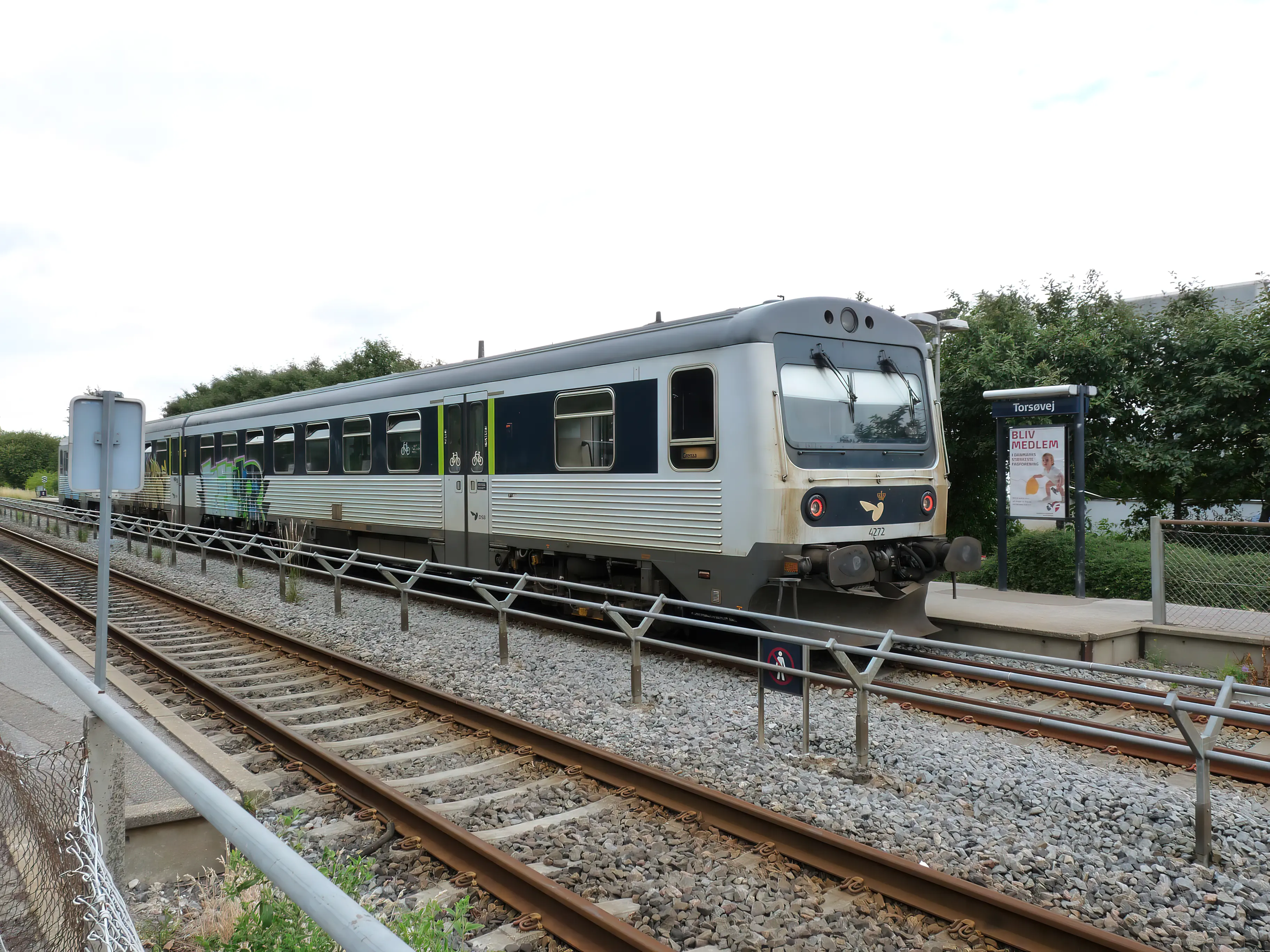 Billede af DSB MRD 4272 fotograferet ud for Torsøvej Trinbræt.