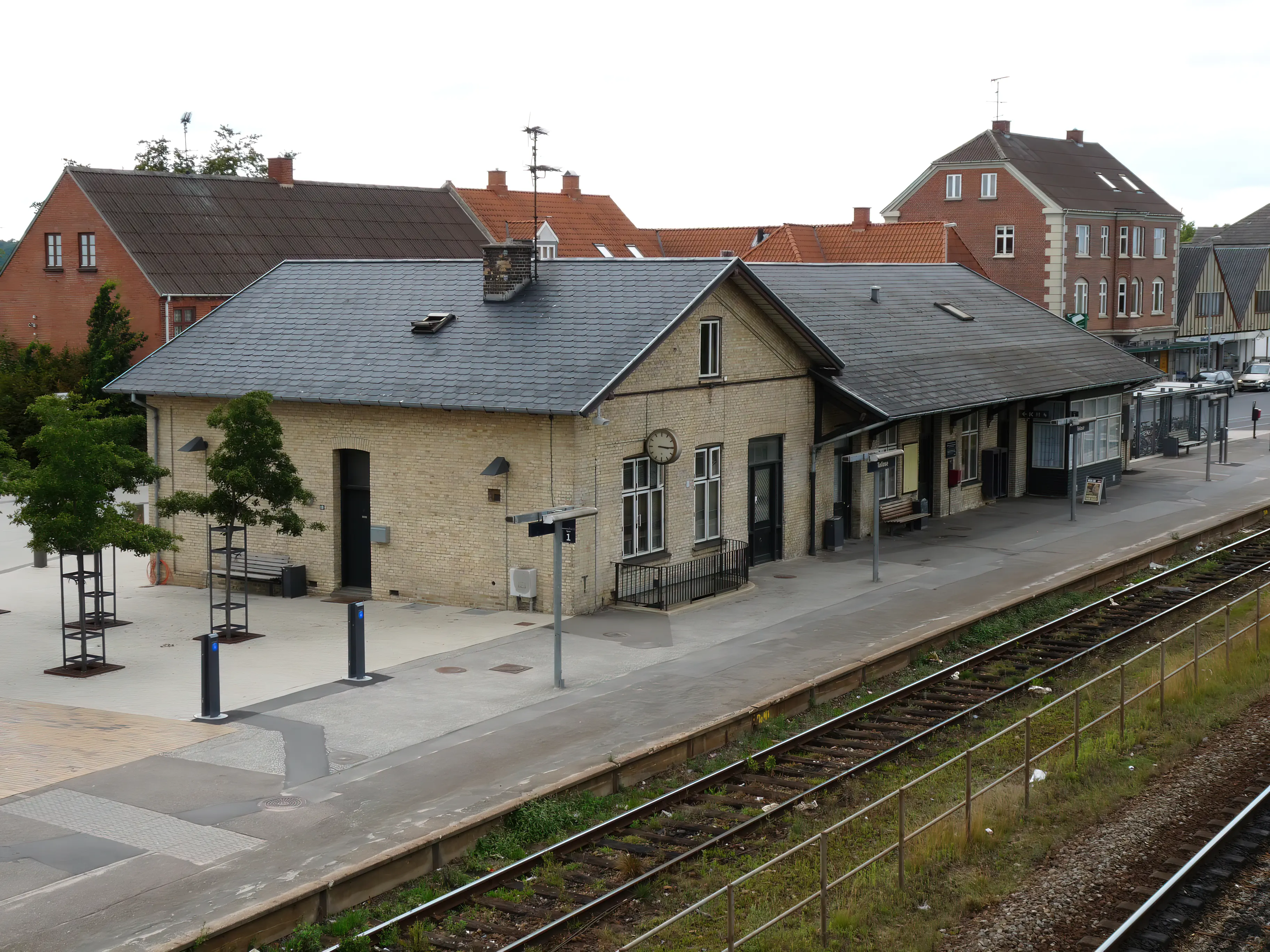 Billede af Tølløse Station.