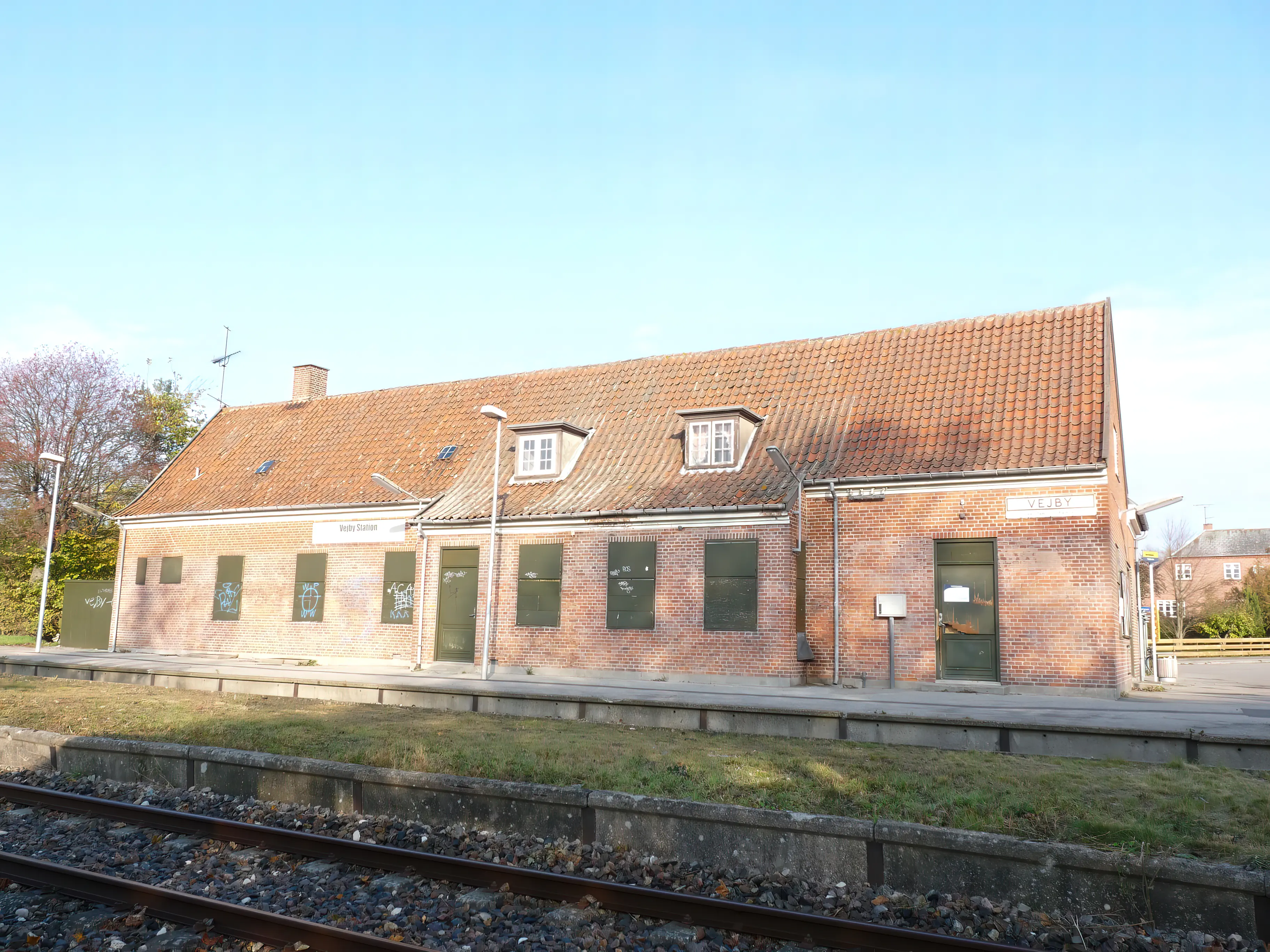 Billede af Vejby Station.