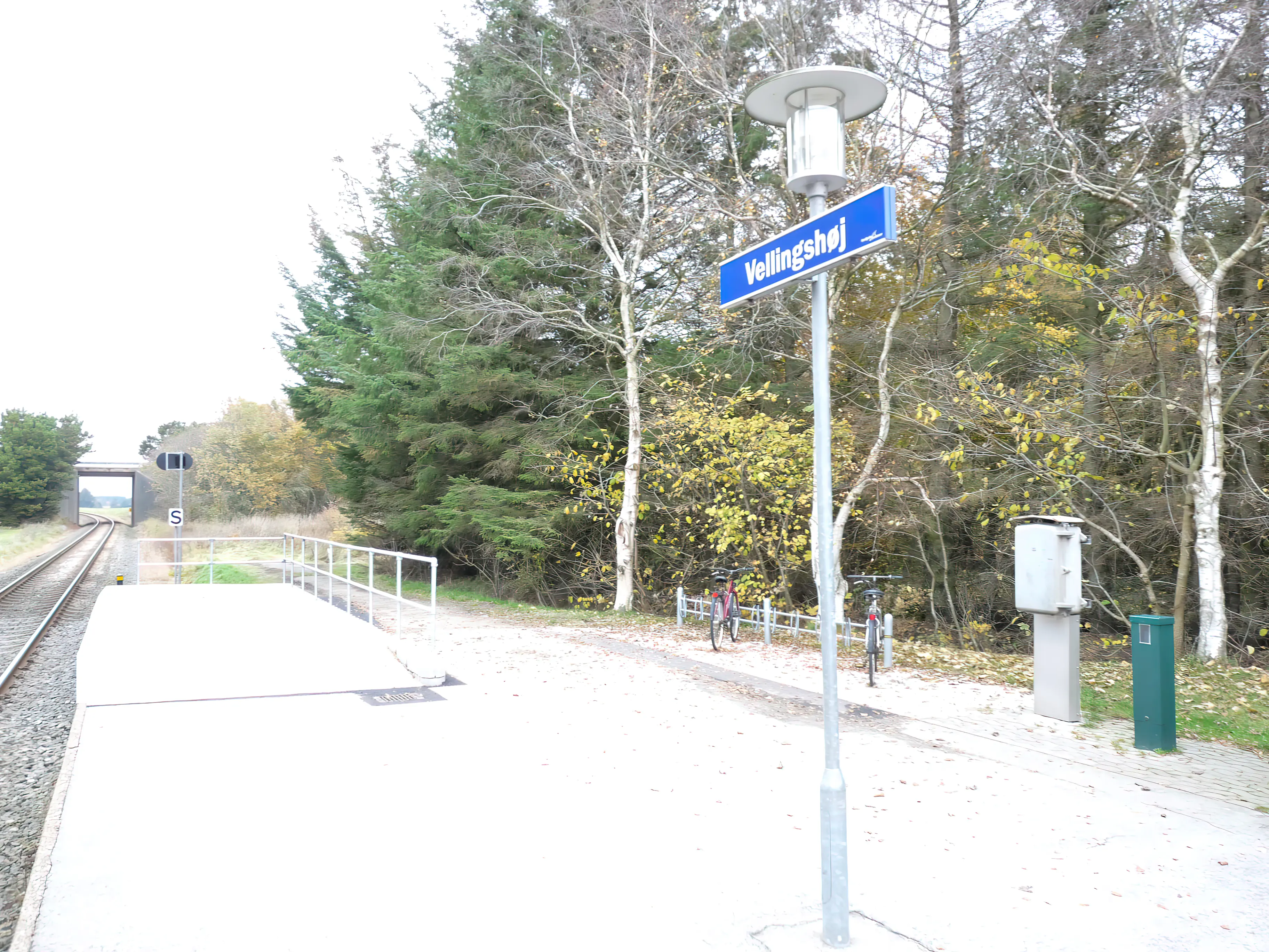 Billede af Vellingshøj Station.