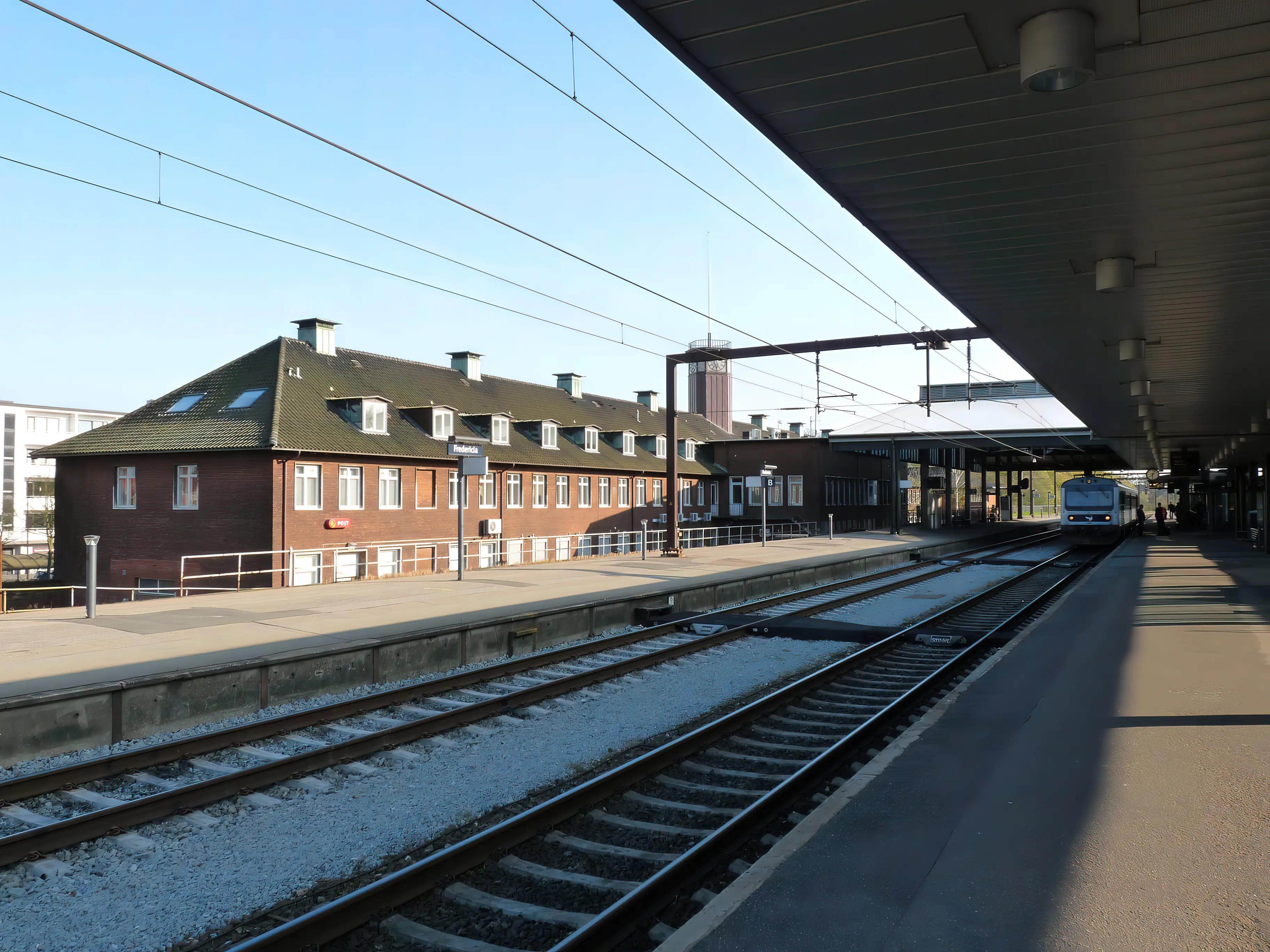 Billede af Fredericia Banegård.