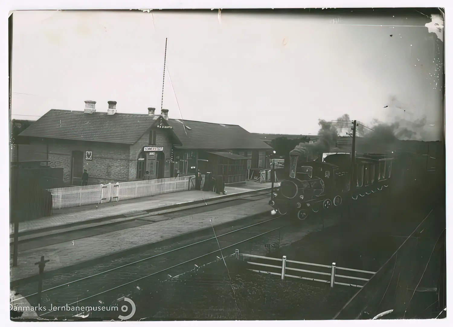 Billede af Sommersted Station.