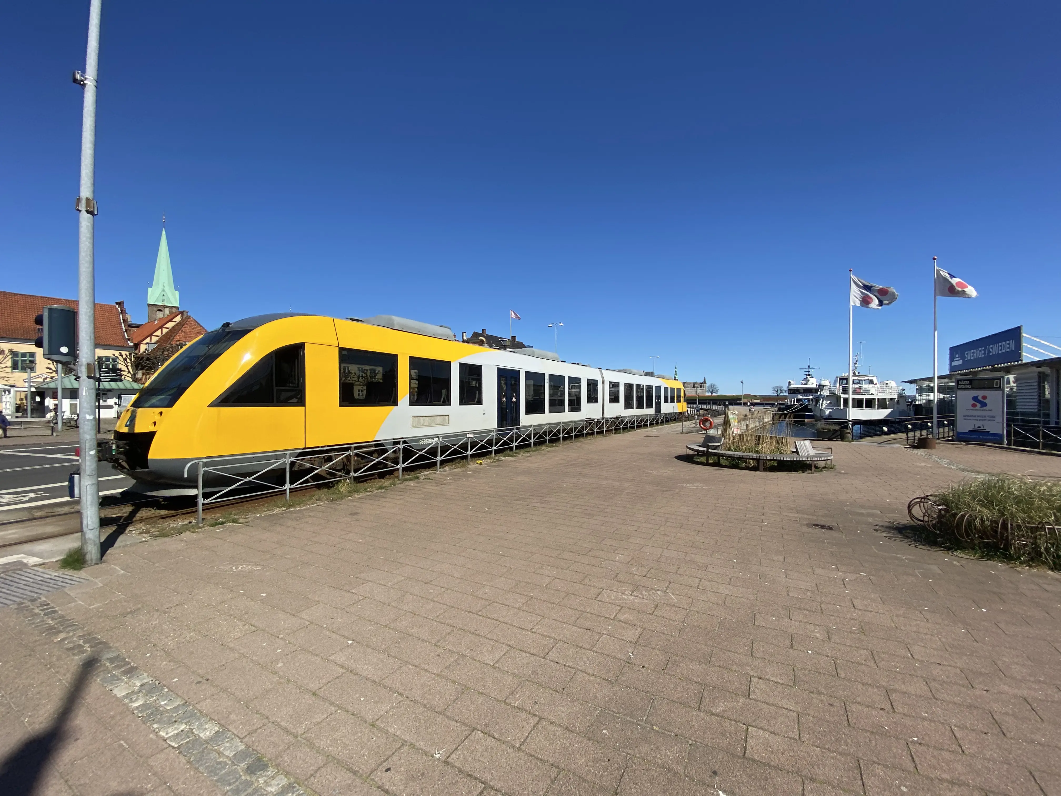 Billede af Havnepladsen Trinbræt - Trinbræt er nedrevet, men Havnepladsen Trinbræt har ligget her. Billede af Havnepladsen Trinbræt - Trinbræt er nedrevet, men Havnepladsen Trinbræt har ligget her.