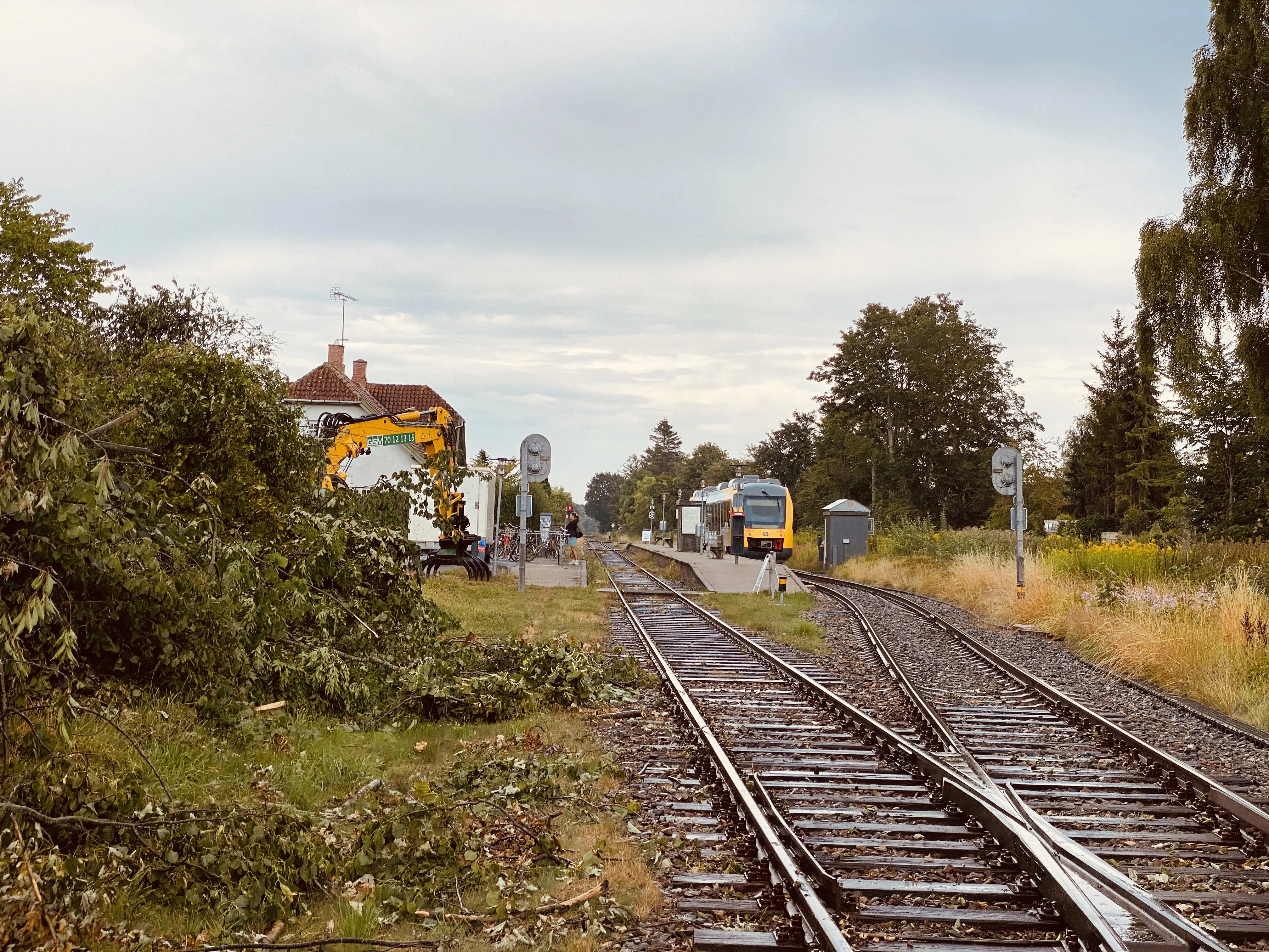 Billede af Dronningmølle Station.