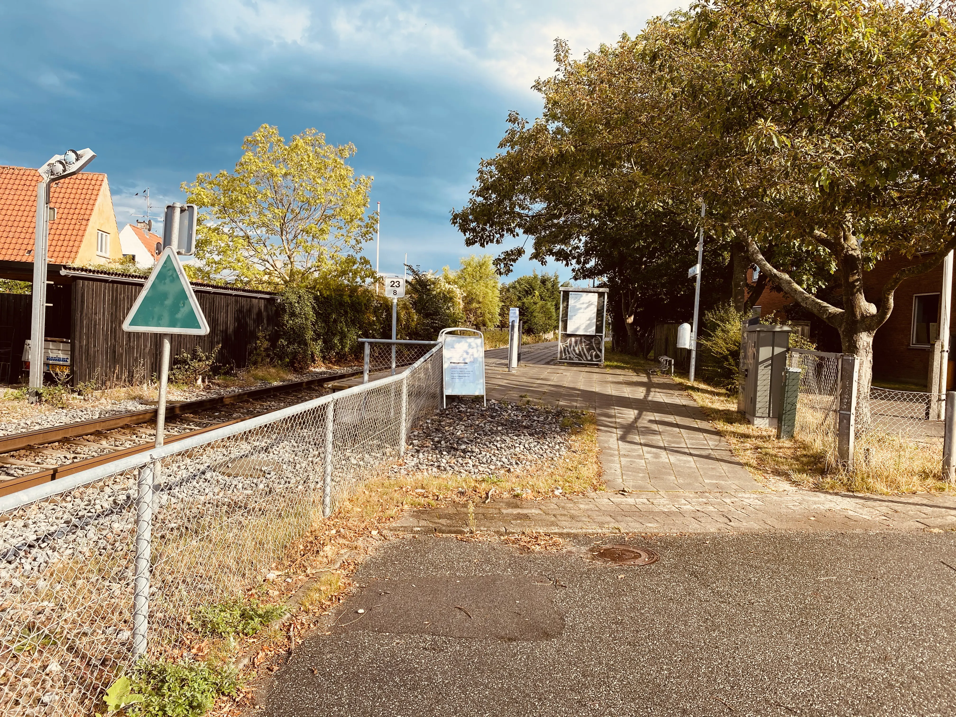 Billede af Gilleleje Øst Trinbræt. Billede af Gilleleje Øst Trinbræt.