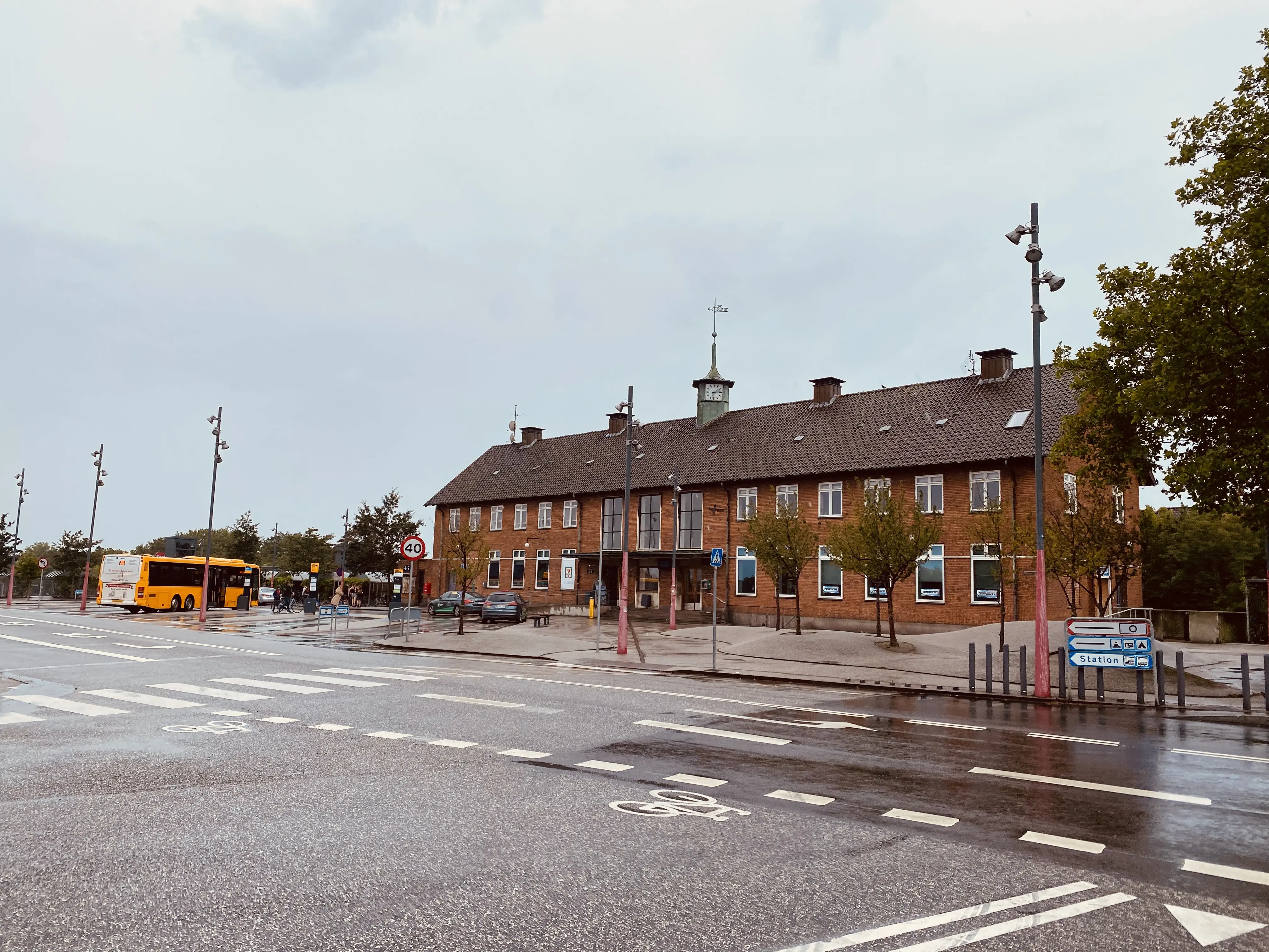 Billede af Vordingborg Station.