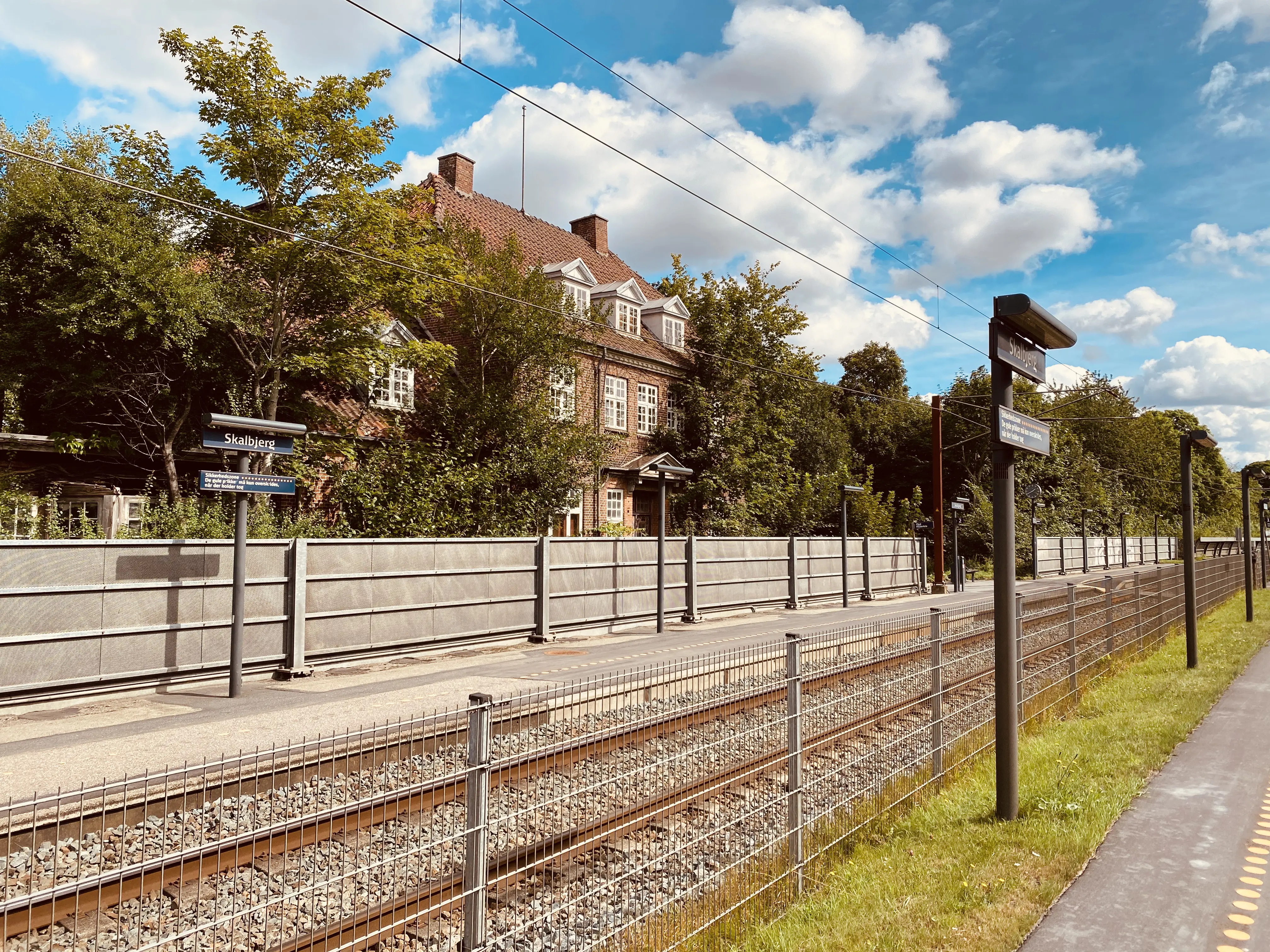 Billede af Skalbjerg Station. Billede af Skalbjerg Station.