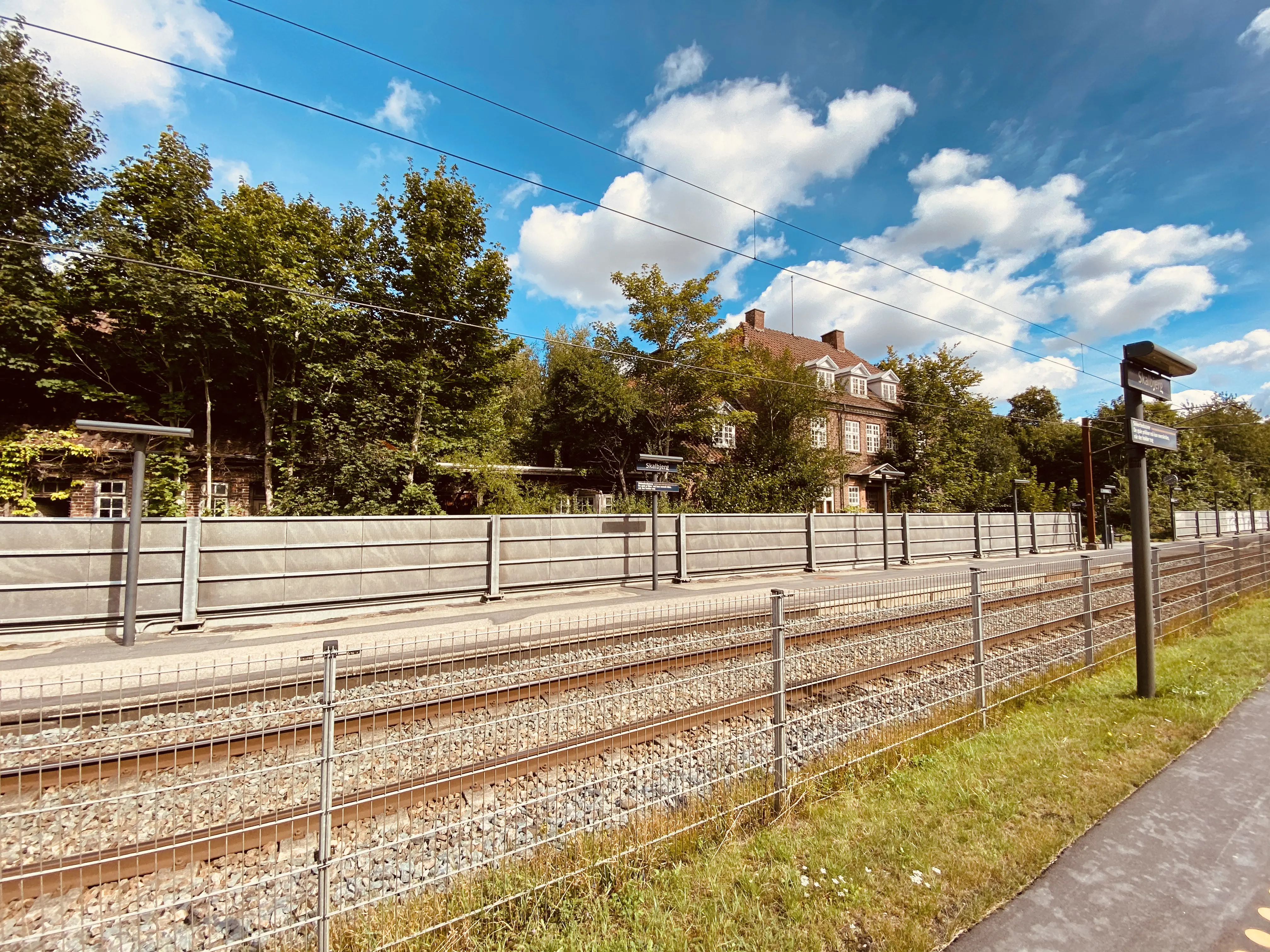Billede af Skalbjerg Station. Billede af Skalbjerg Station.