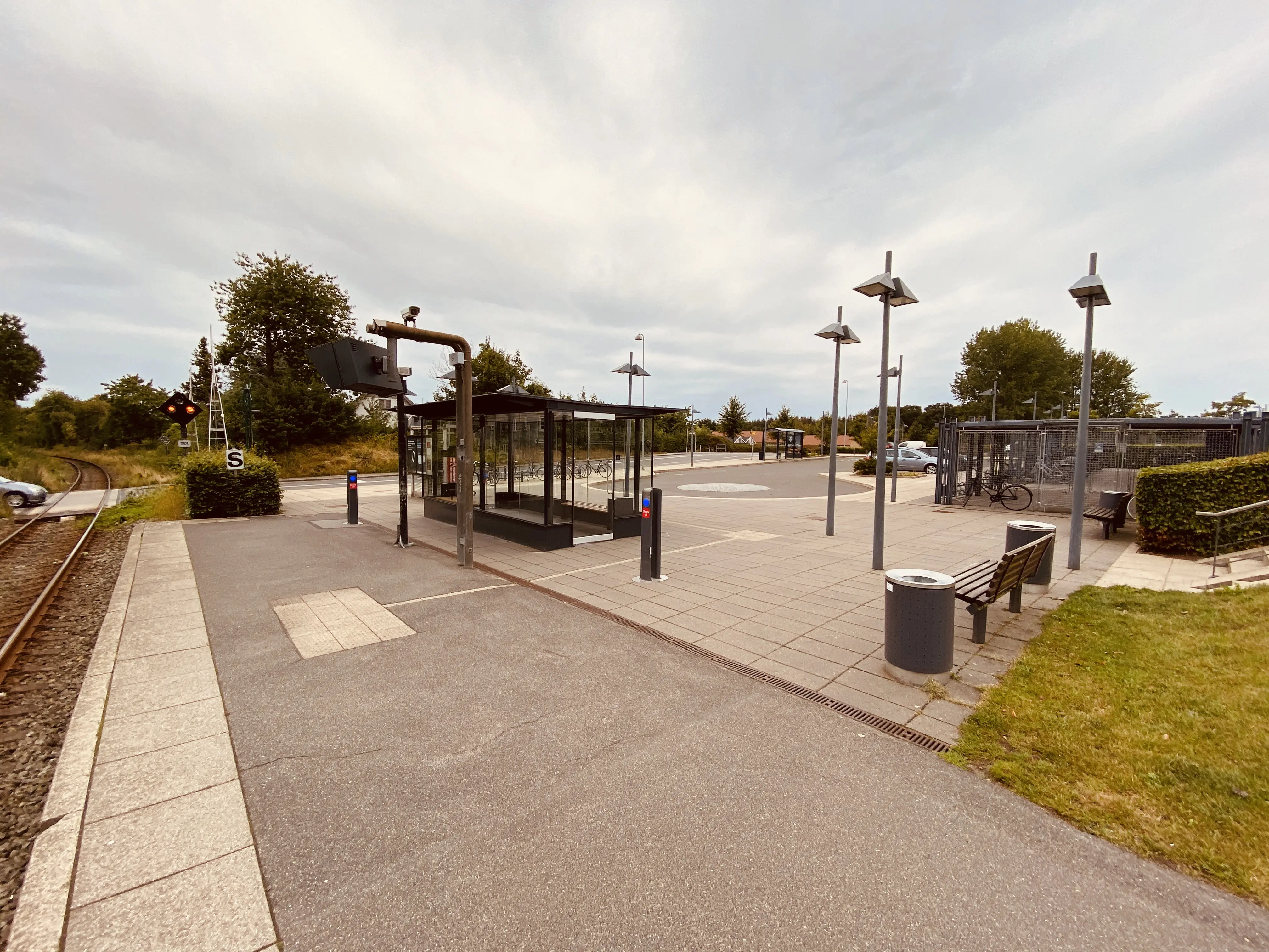 Billede af Svendborg Vest Trinbræt. Billede af Svendborg Vest Trinbræt.