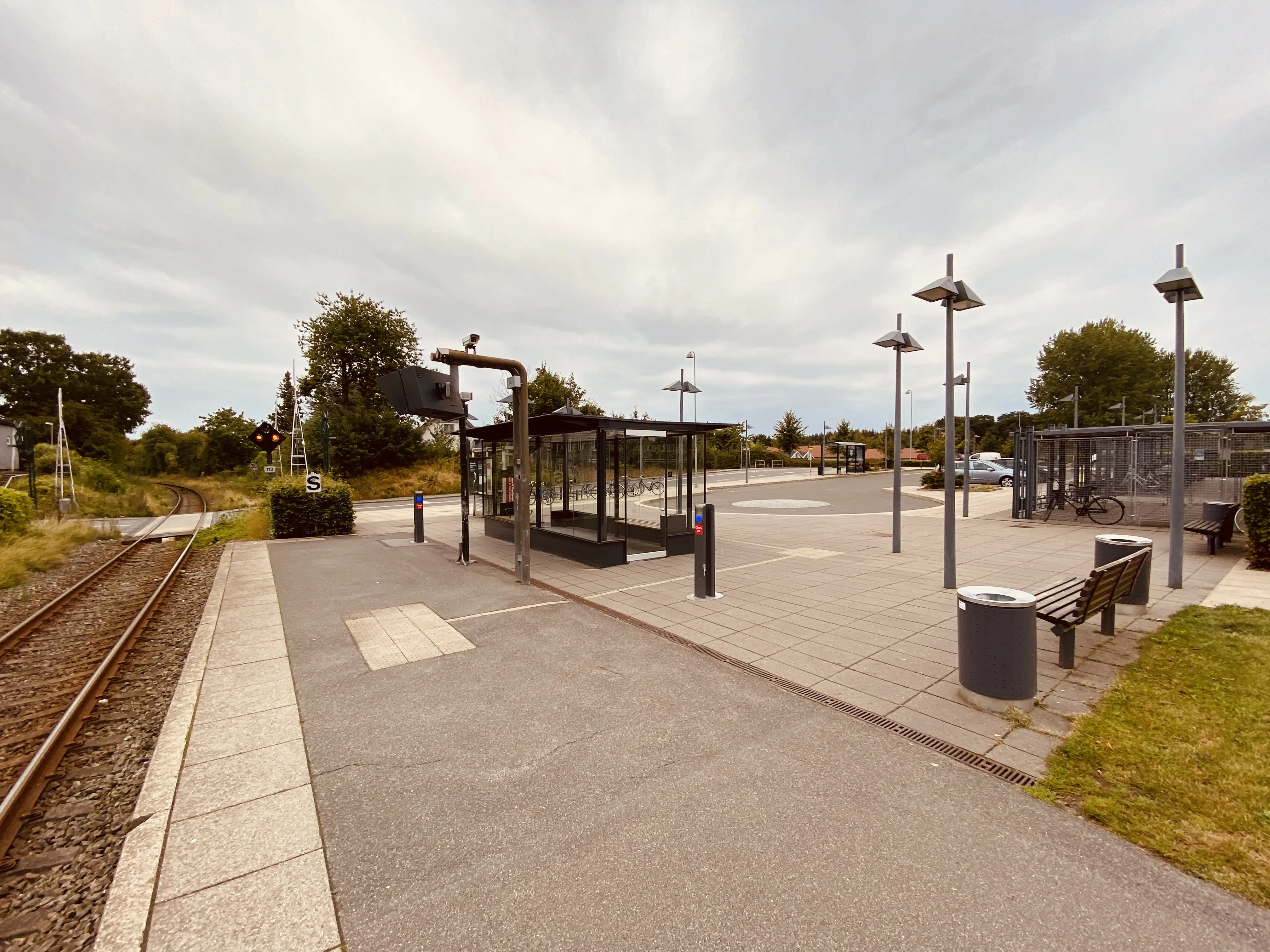 Billede af Svendborg Vest Trinbræt. Billede af Svendborg Vest Trinbræt.