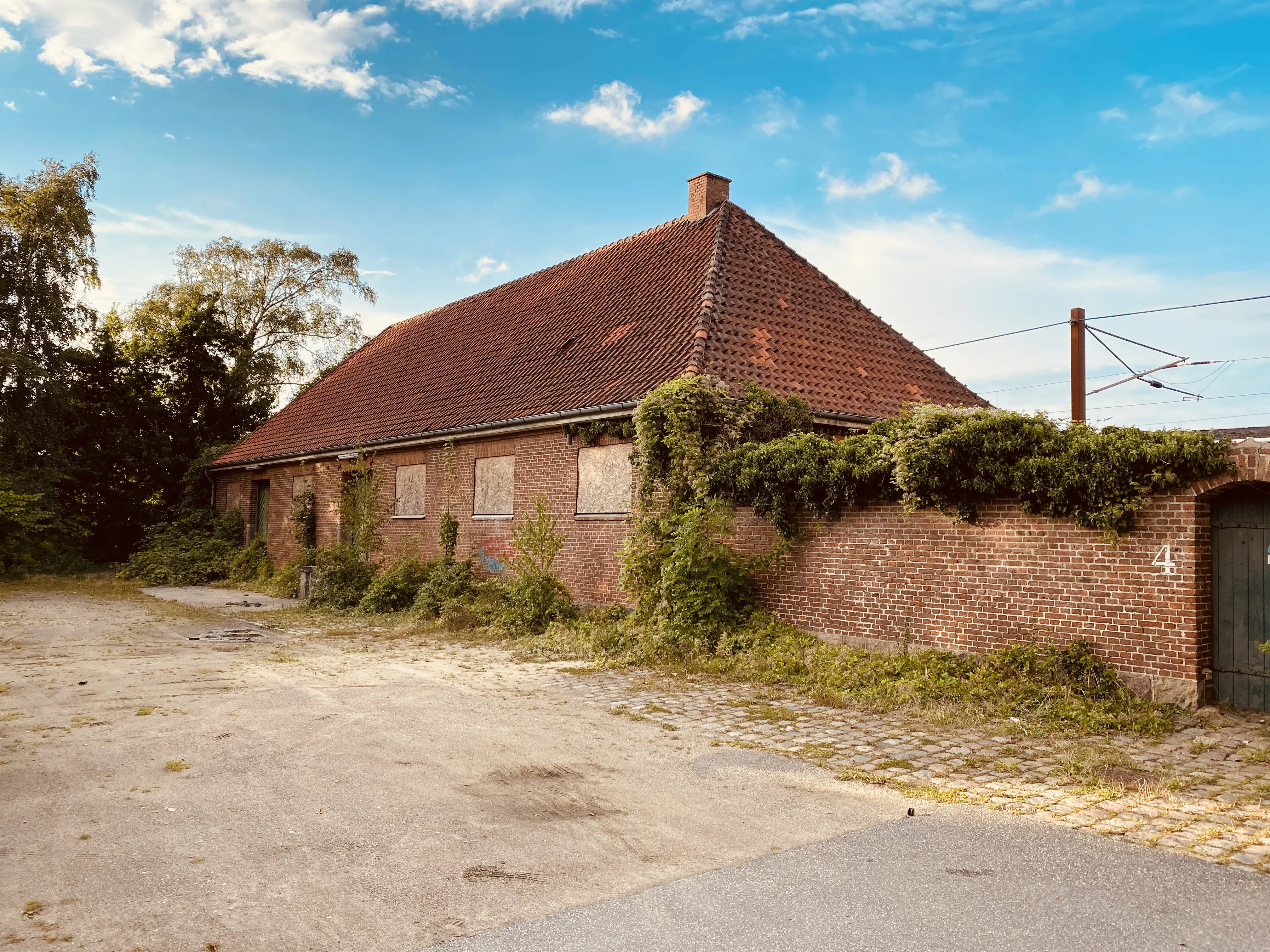 Billede af Nørre Aaby Stations varehus. Billede af Nørre Aaby Stations varehus.