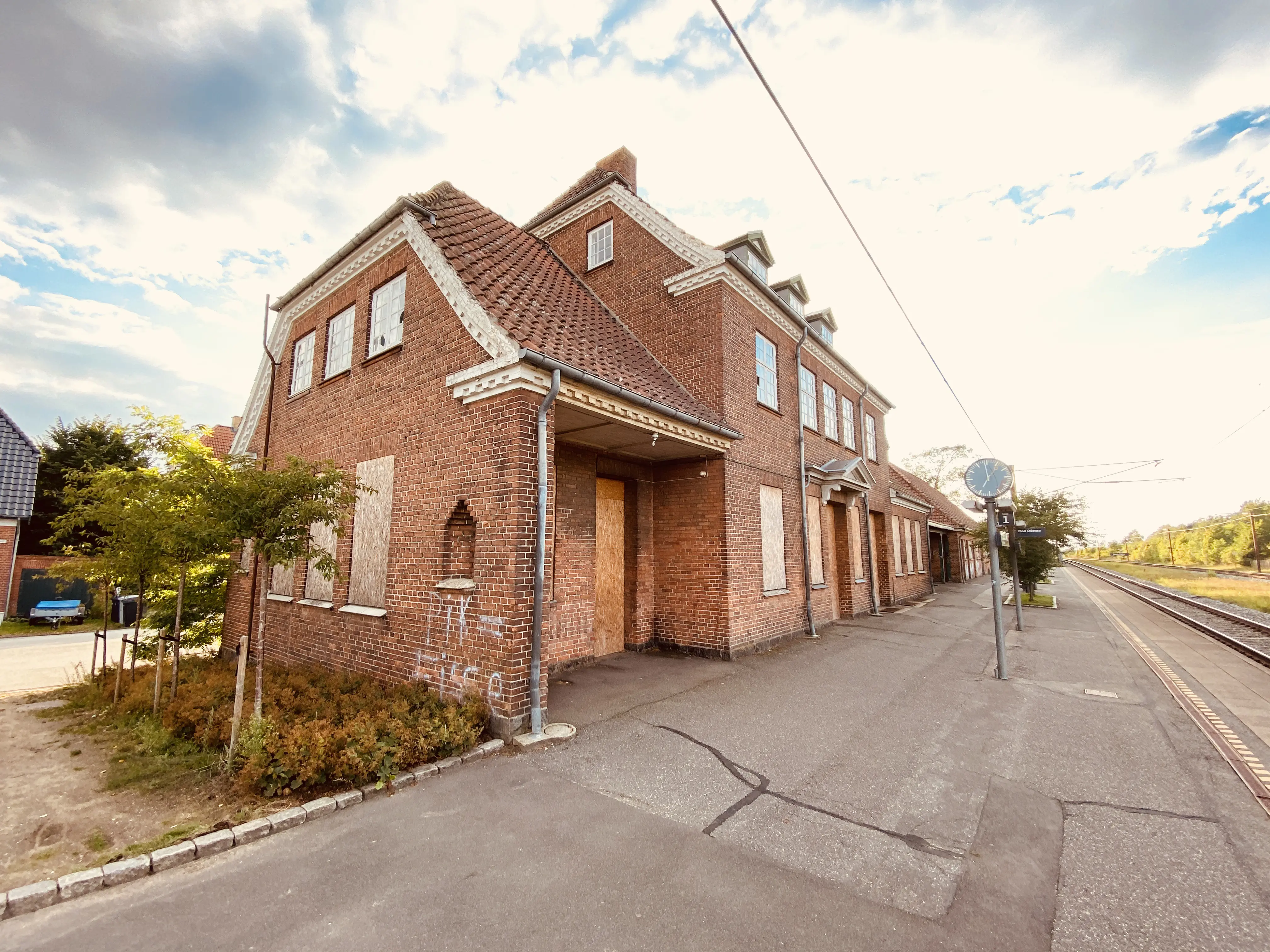 Billede af Nørre Aaby Station. Billede af Nørre Aaby Station.
