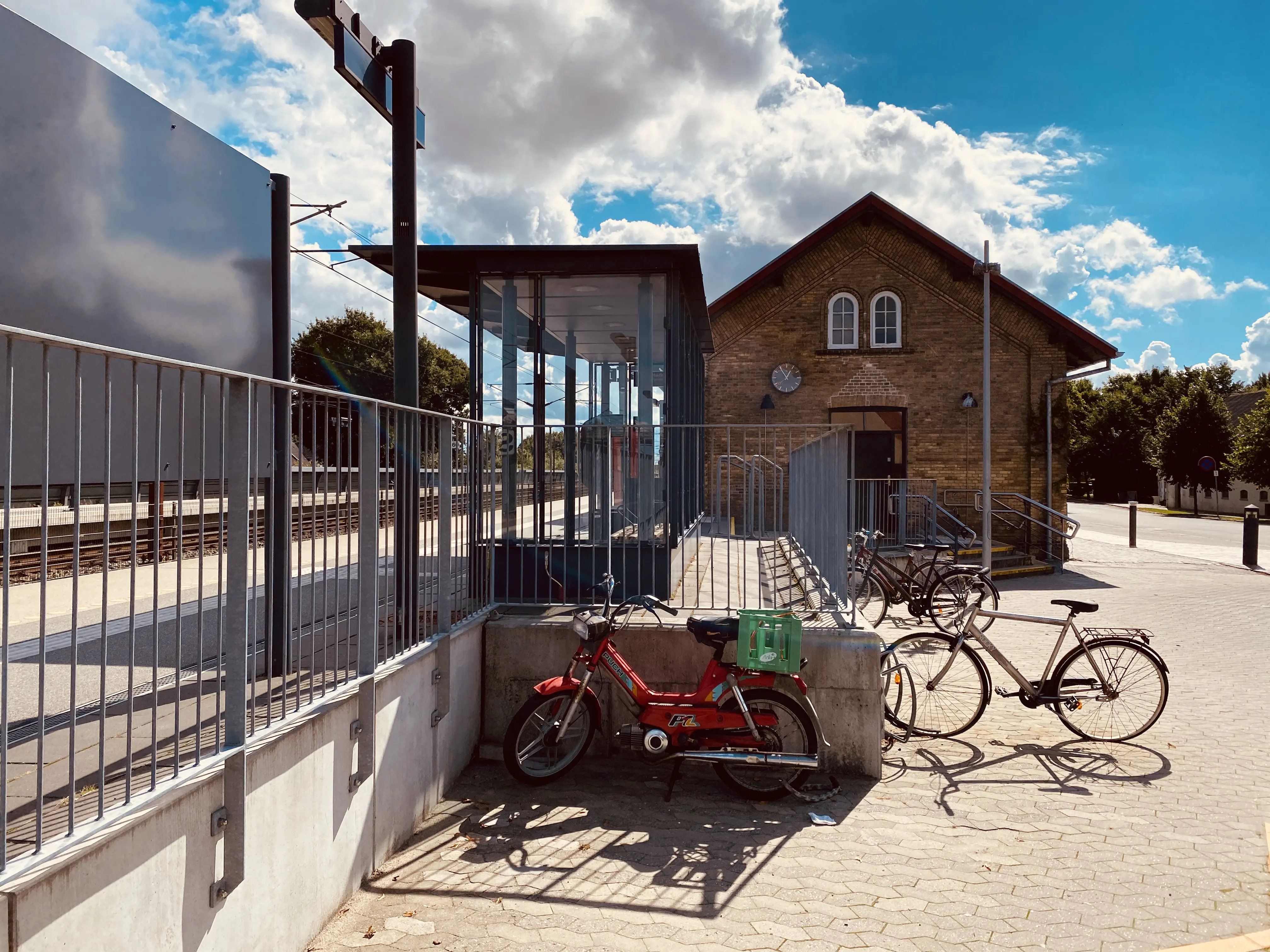 Billede af Ejby Station.