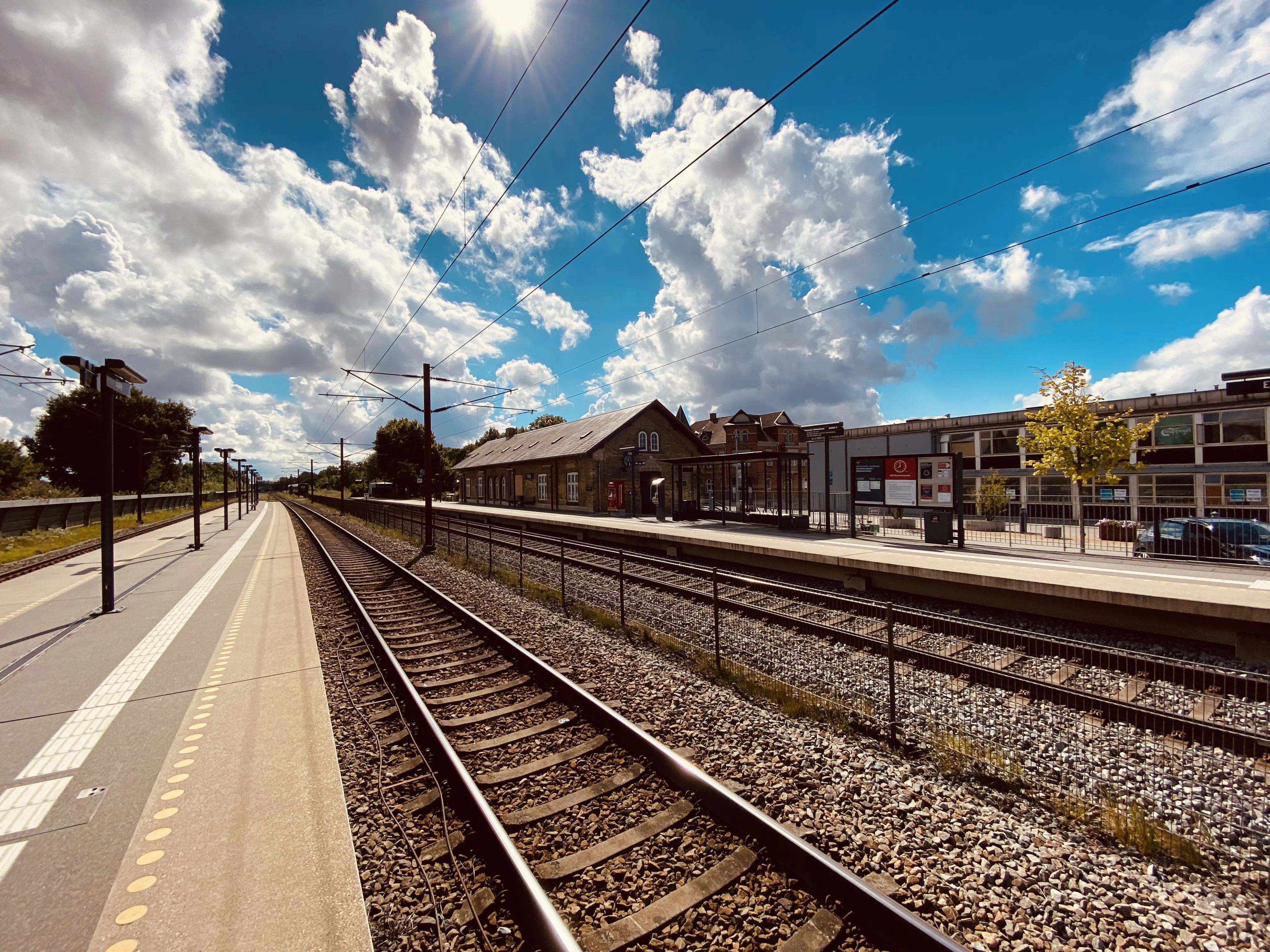 Billede af Ejby Station.