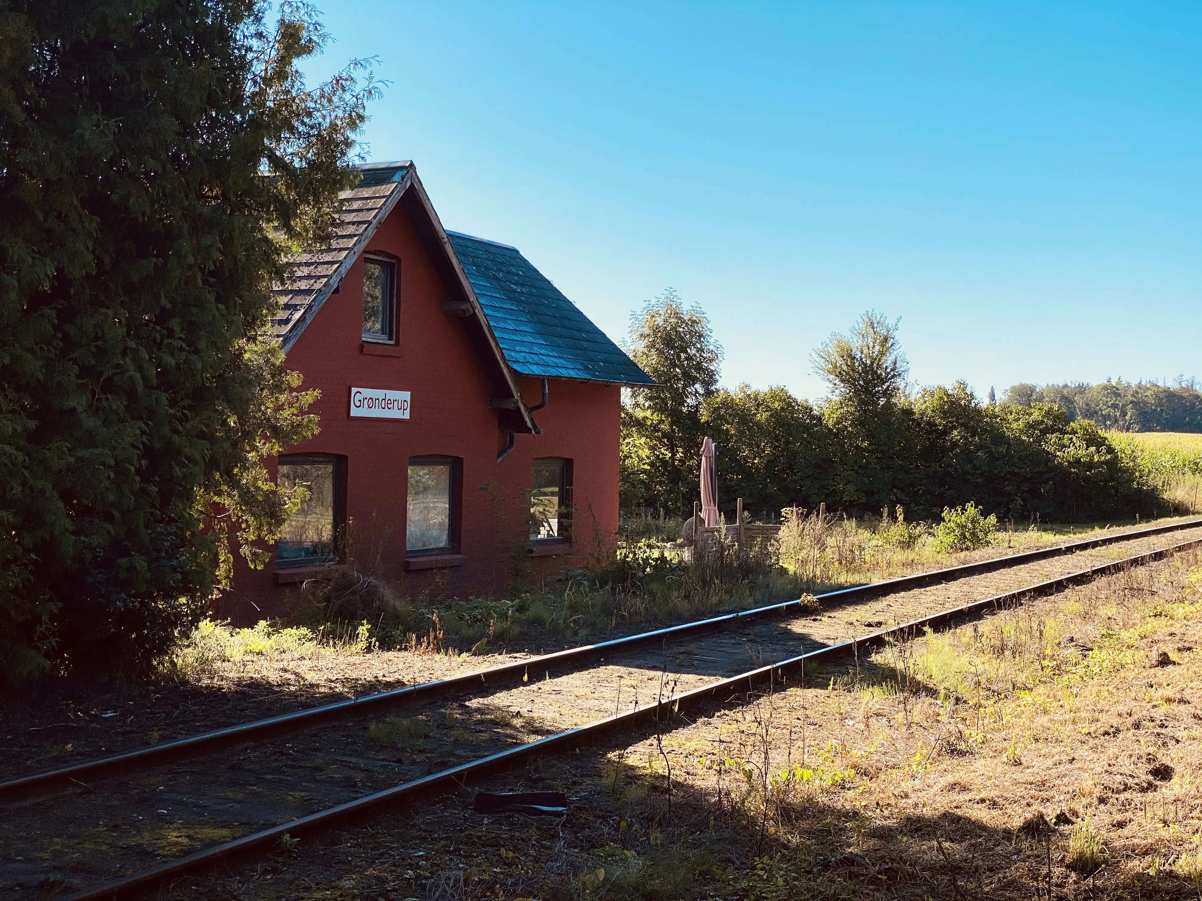 Billede af Grønderup Billetsalgssted.