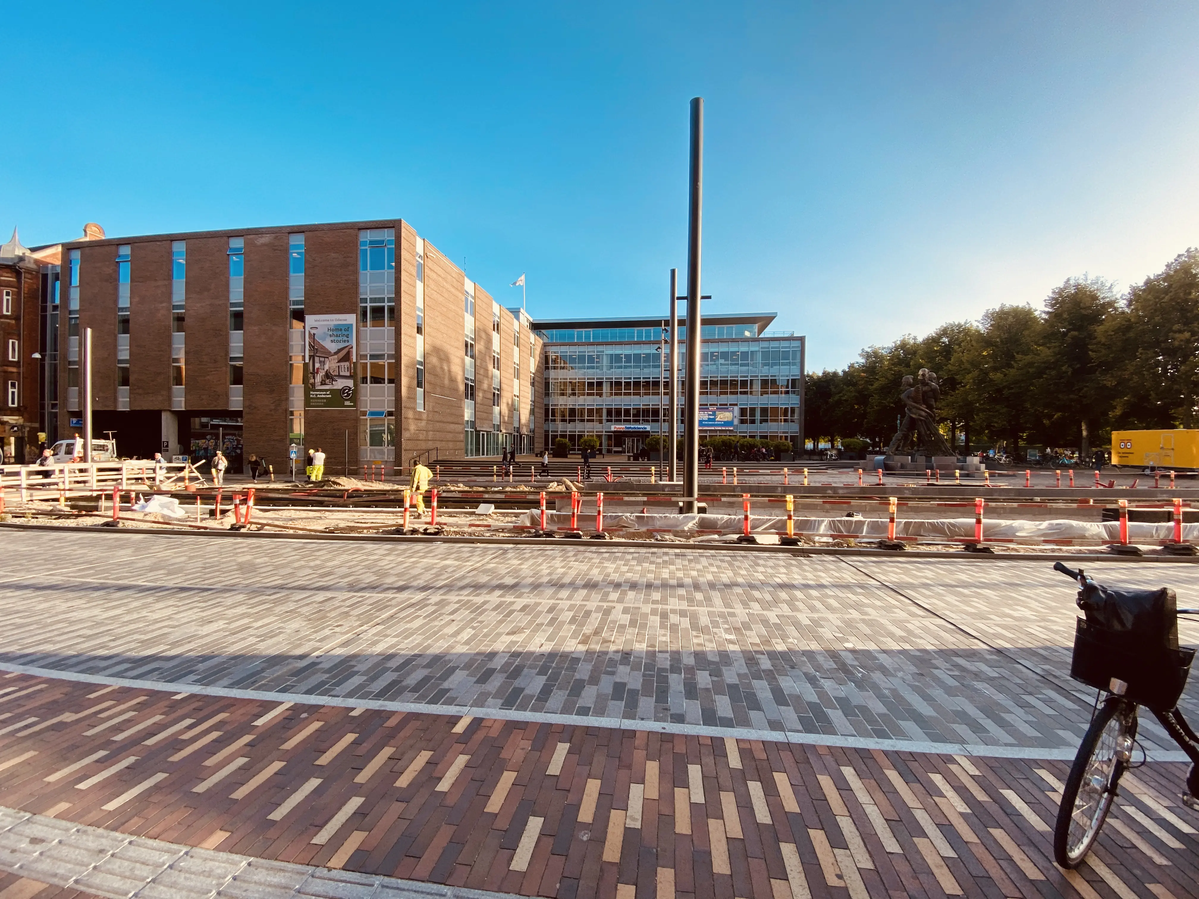 Billede af Odense Banegård Letbanestation. Billede af Odense Banegård Letbanestation.