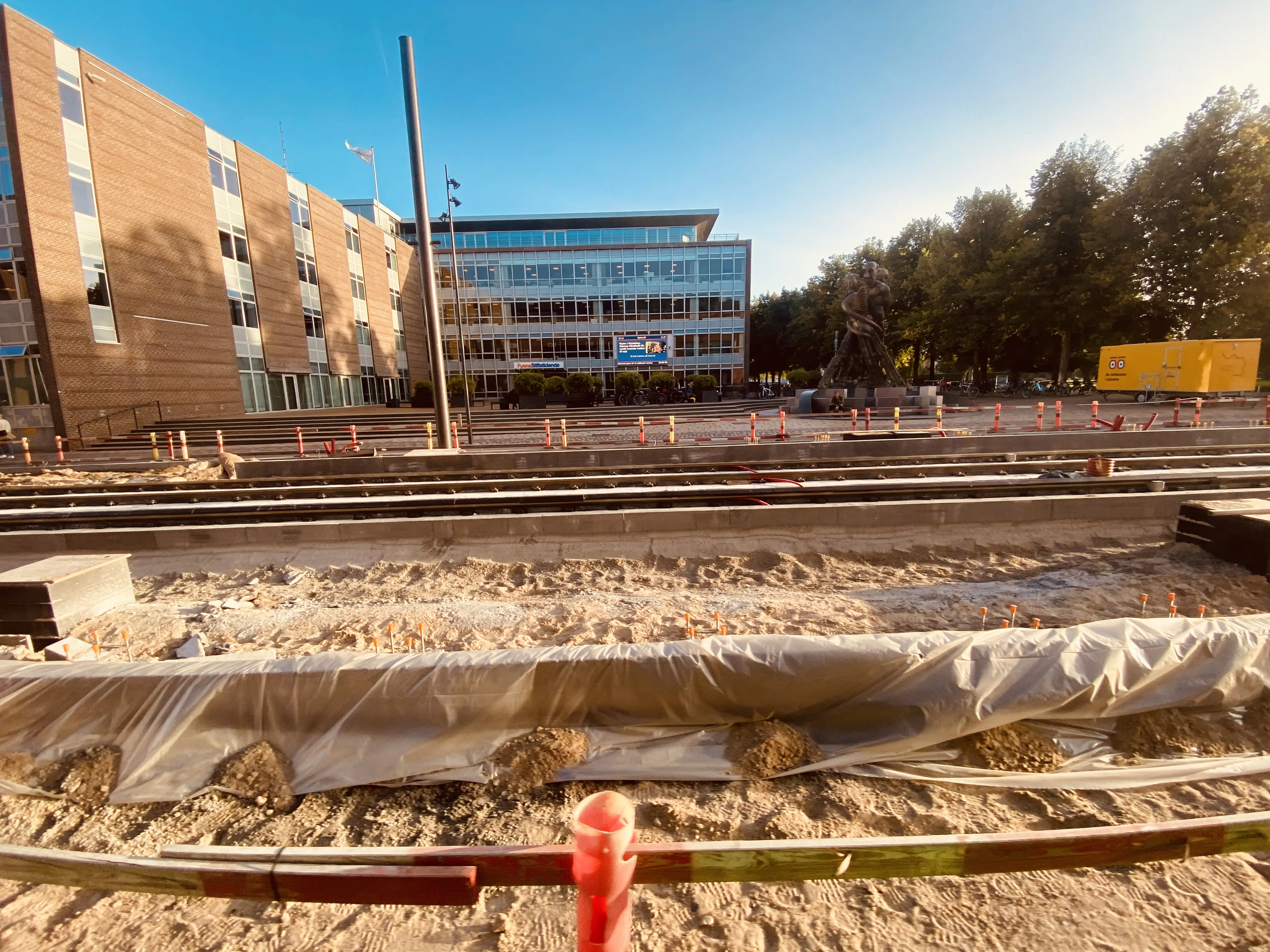 Billede af Odense Banegård Letbanestation. Billede af Odense Banegård Letbanestation.