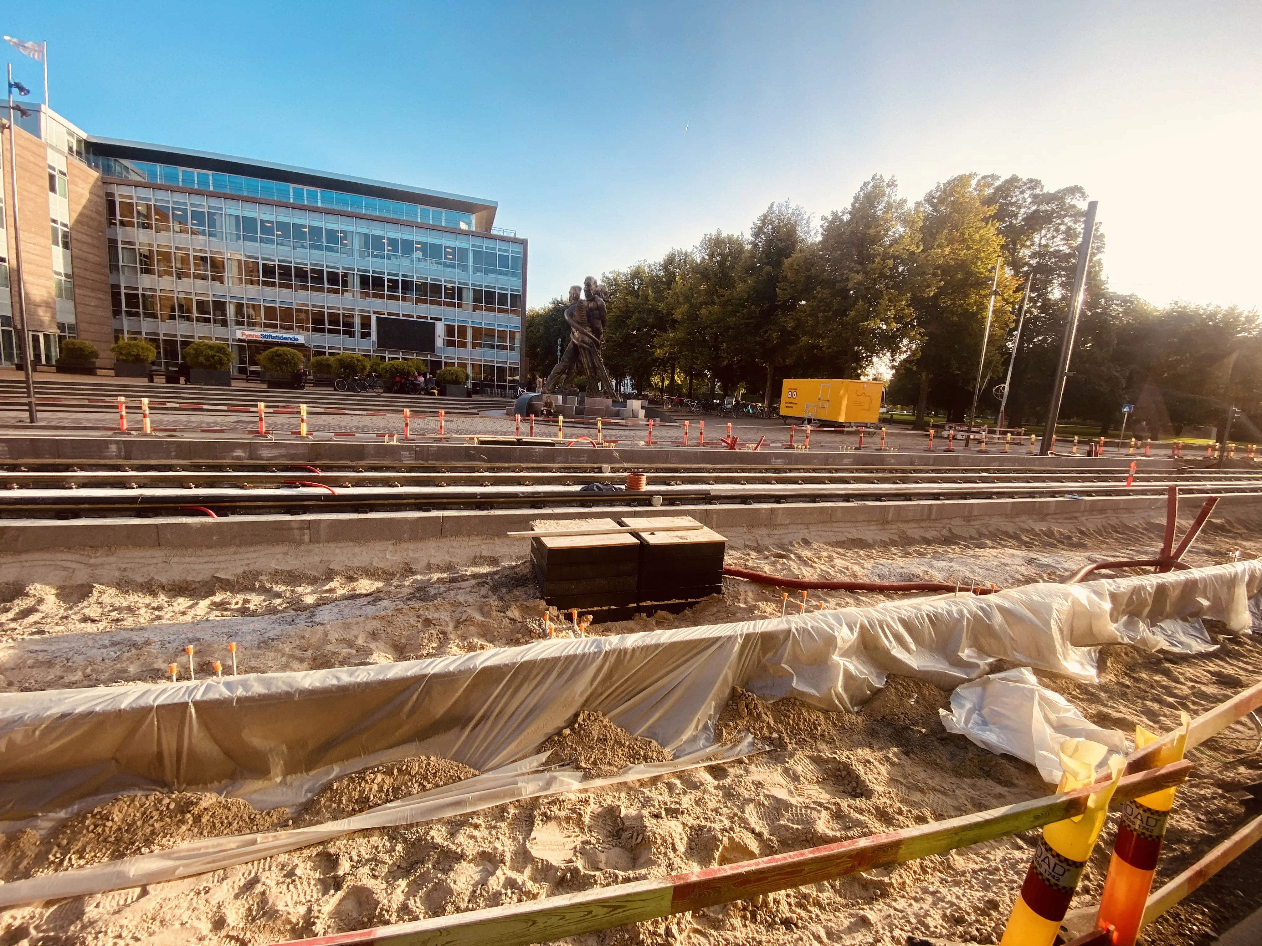 Billede af Odense Banegård Letbanestation. Billede af Odense Banegård Letbanestation.
