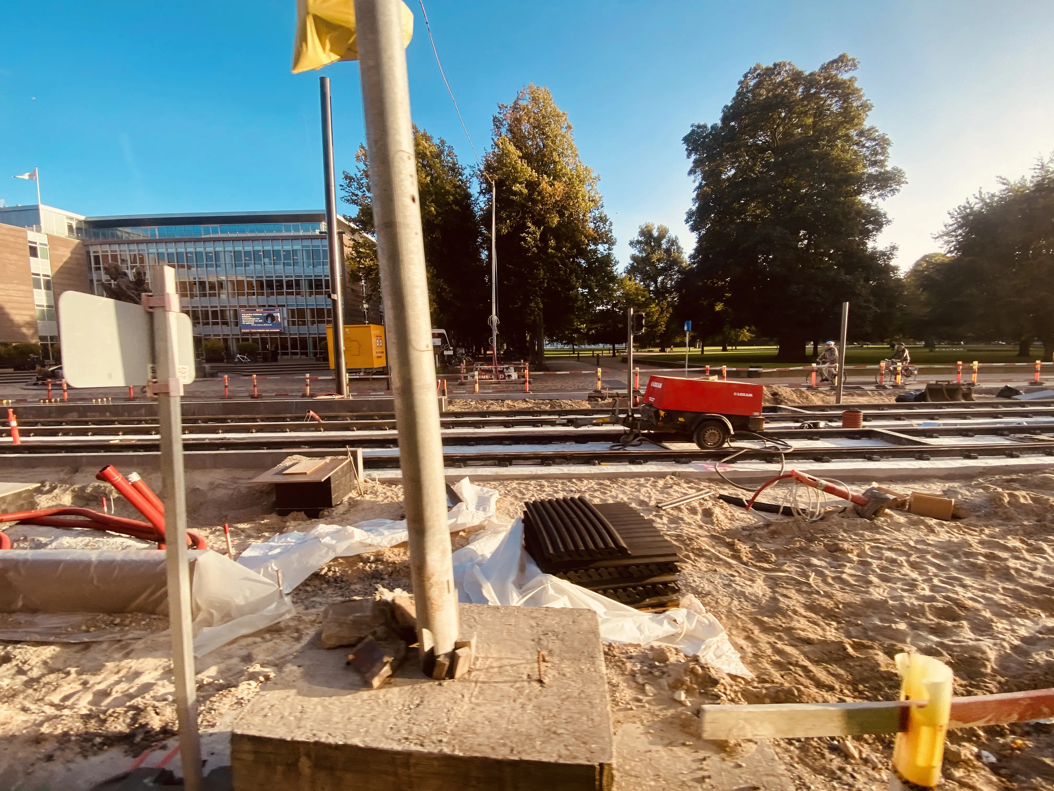 Billede af Odense Banegård Letbanestation. Billede af Odense Banegård Letbanestation.
