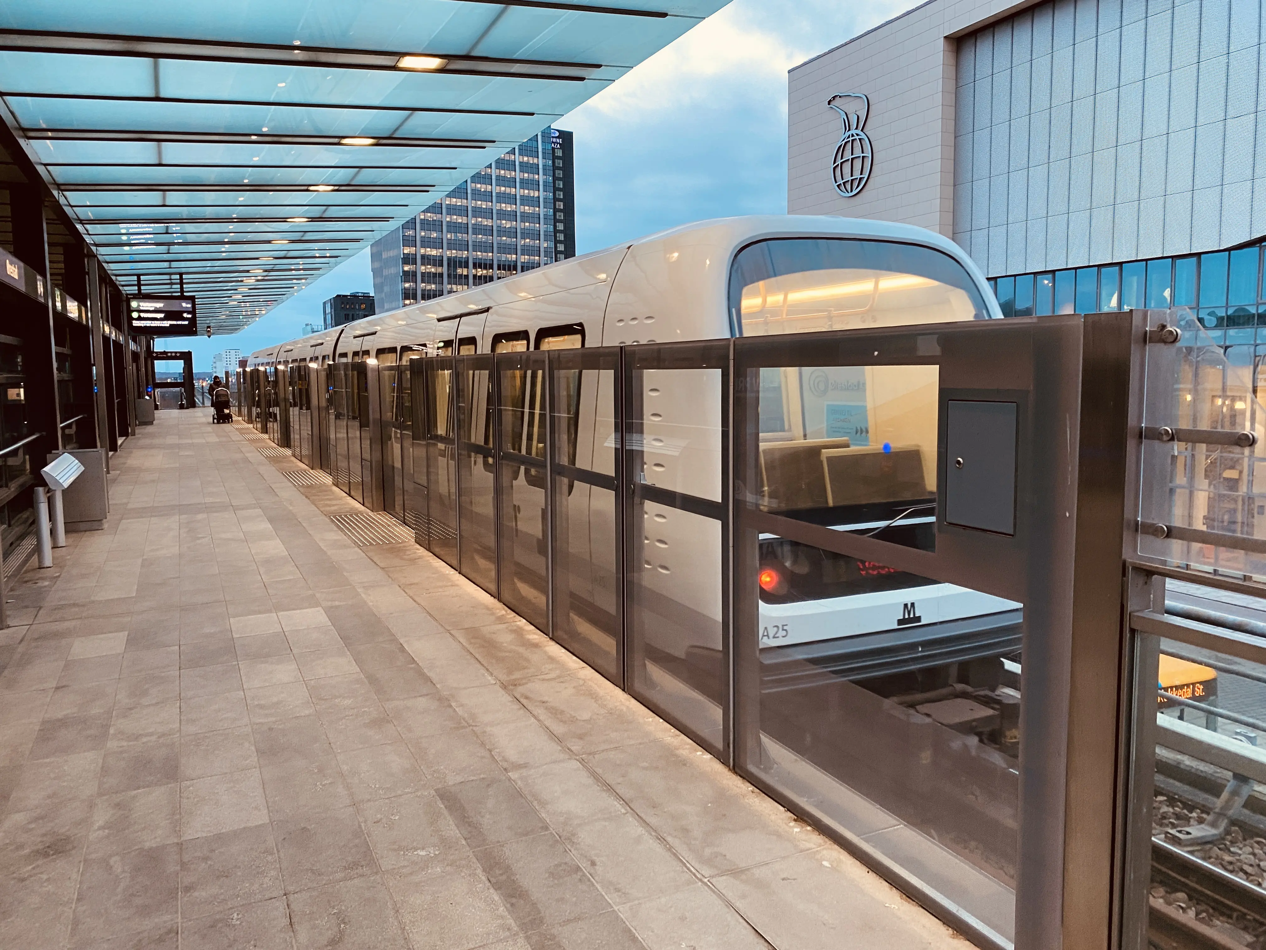Billede af Ørestad Metrostation. Billede af Ørestad Metrostation.