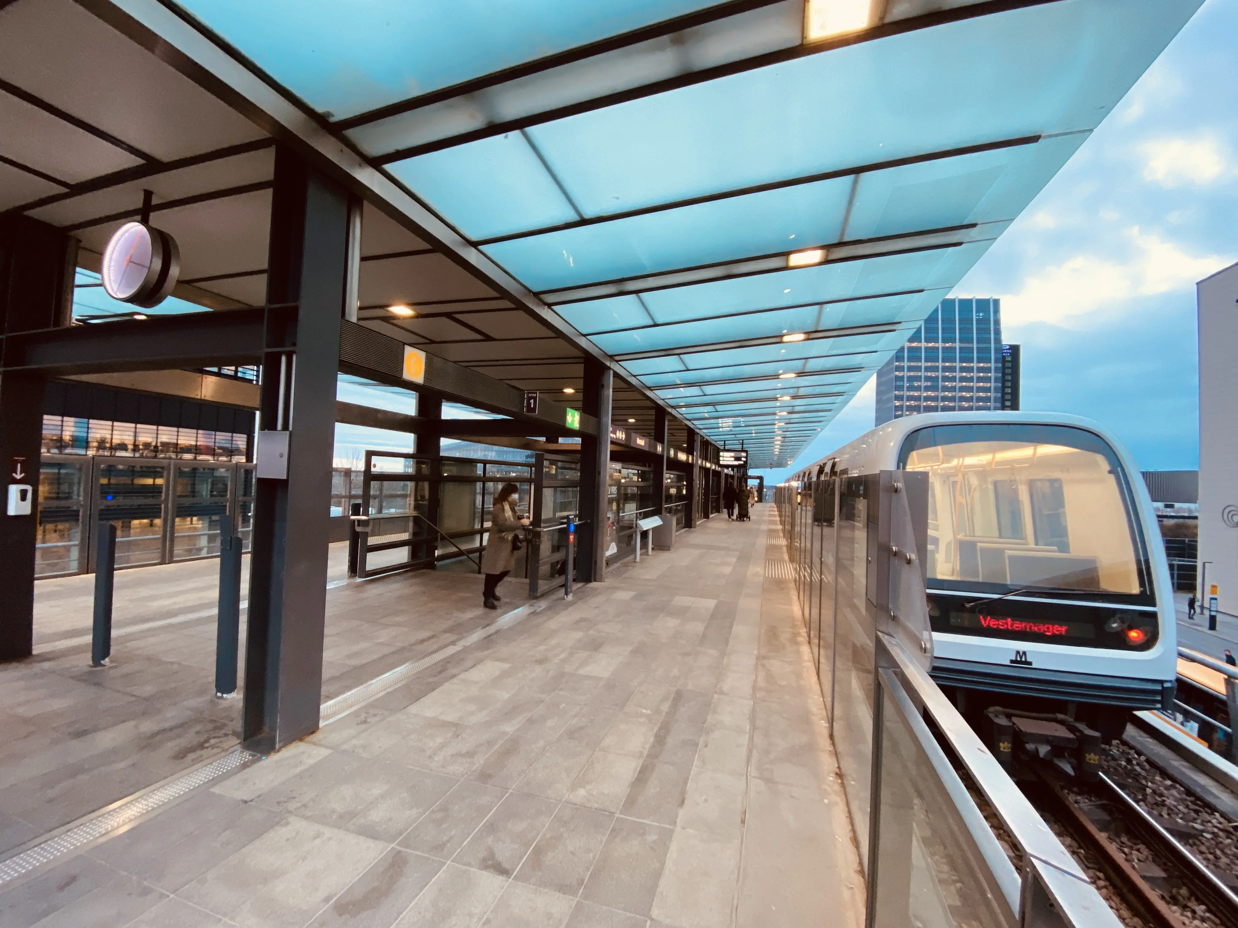 Billede af Ørestad Metrostation. Billede af Ørestad Metrostation.