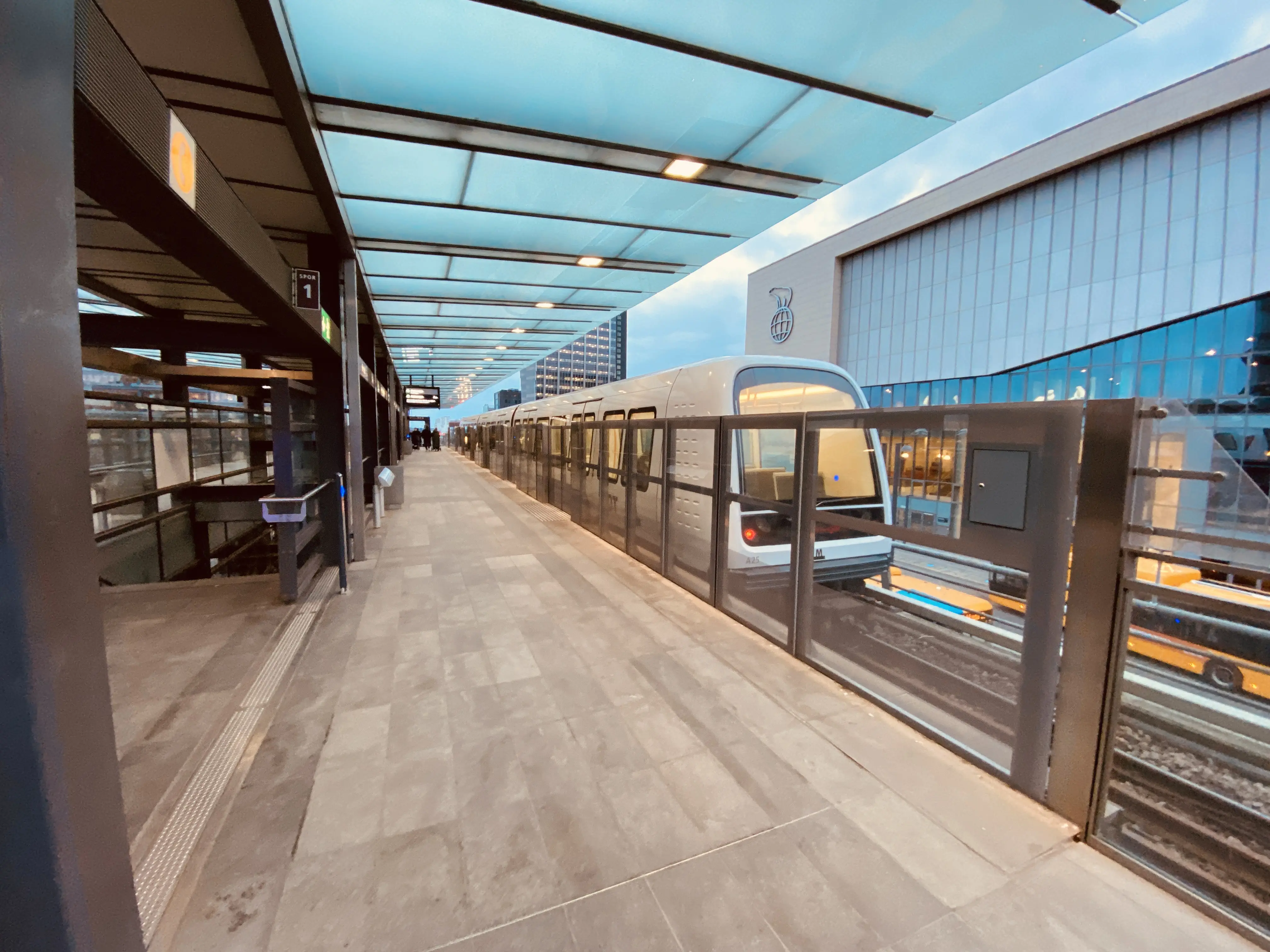 Billede af Ørestad Metrostation. Billede af Ørestad Metrostation.