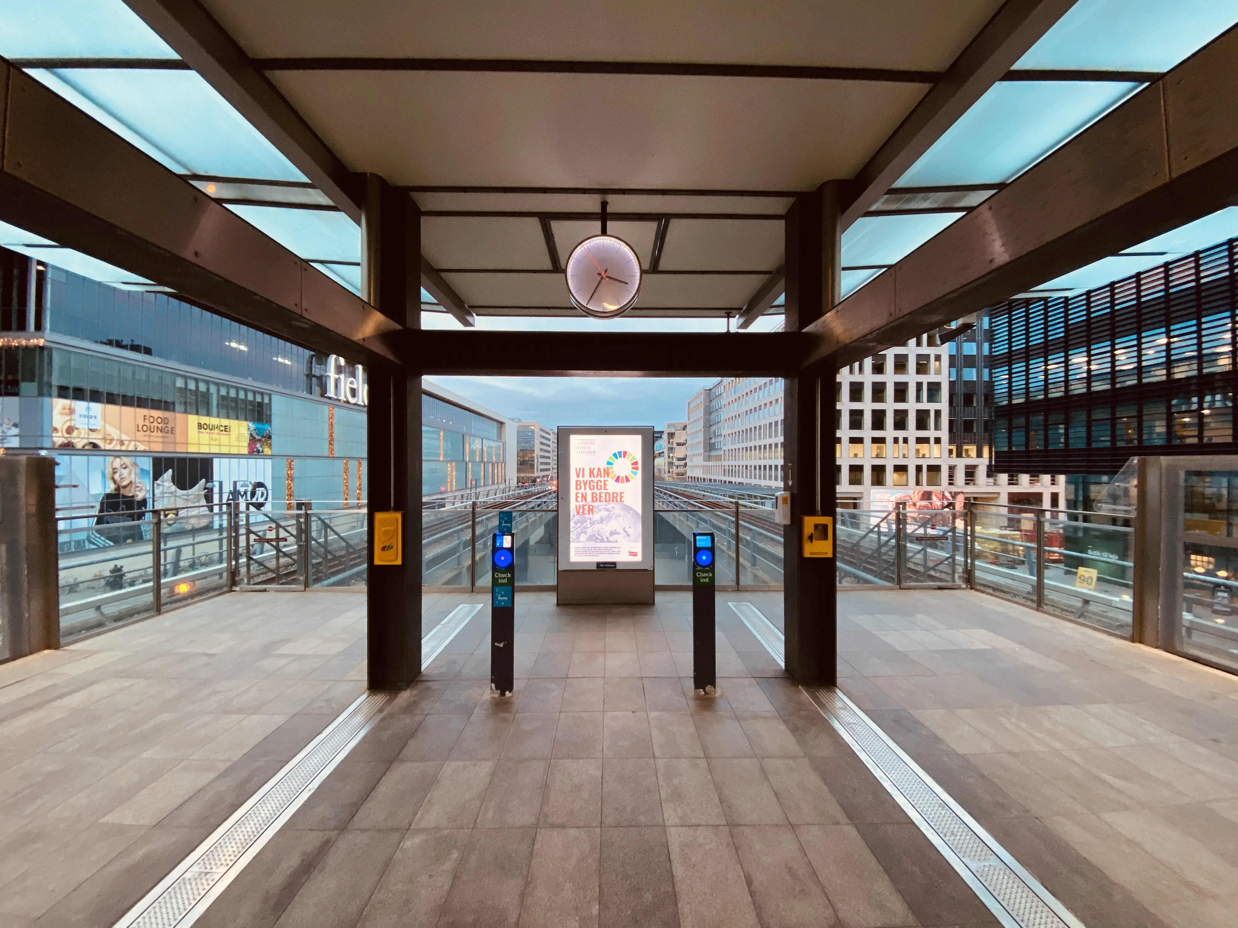 Billede af Ørestad Metrostation. Billede af Ørestad Metrostation.