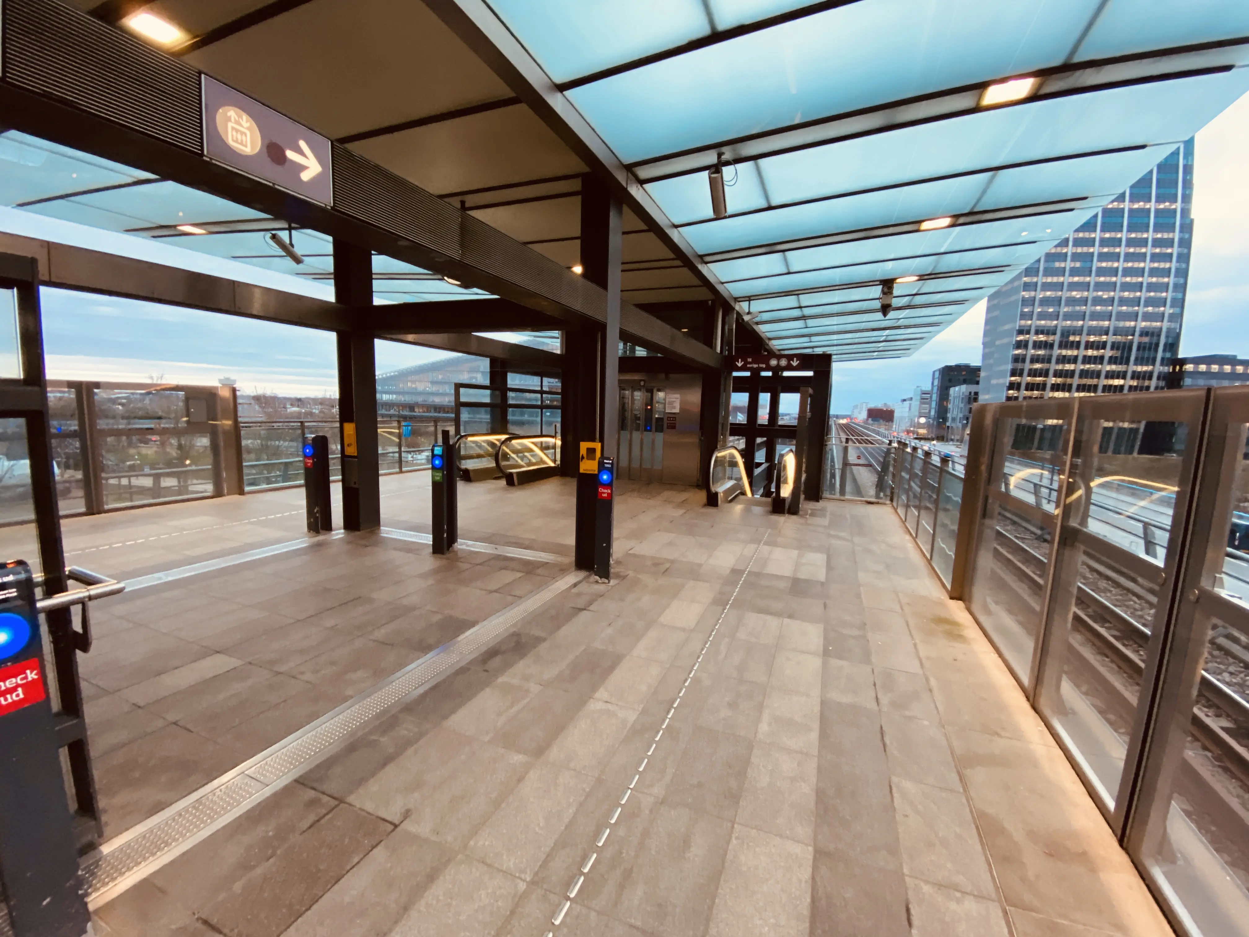 Billede af Ørestad Metrostation. Billede af Ørestad Metrostation.
