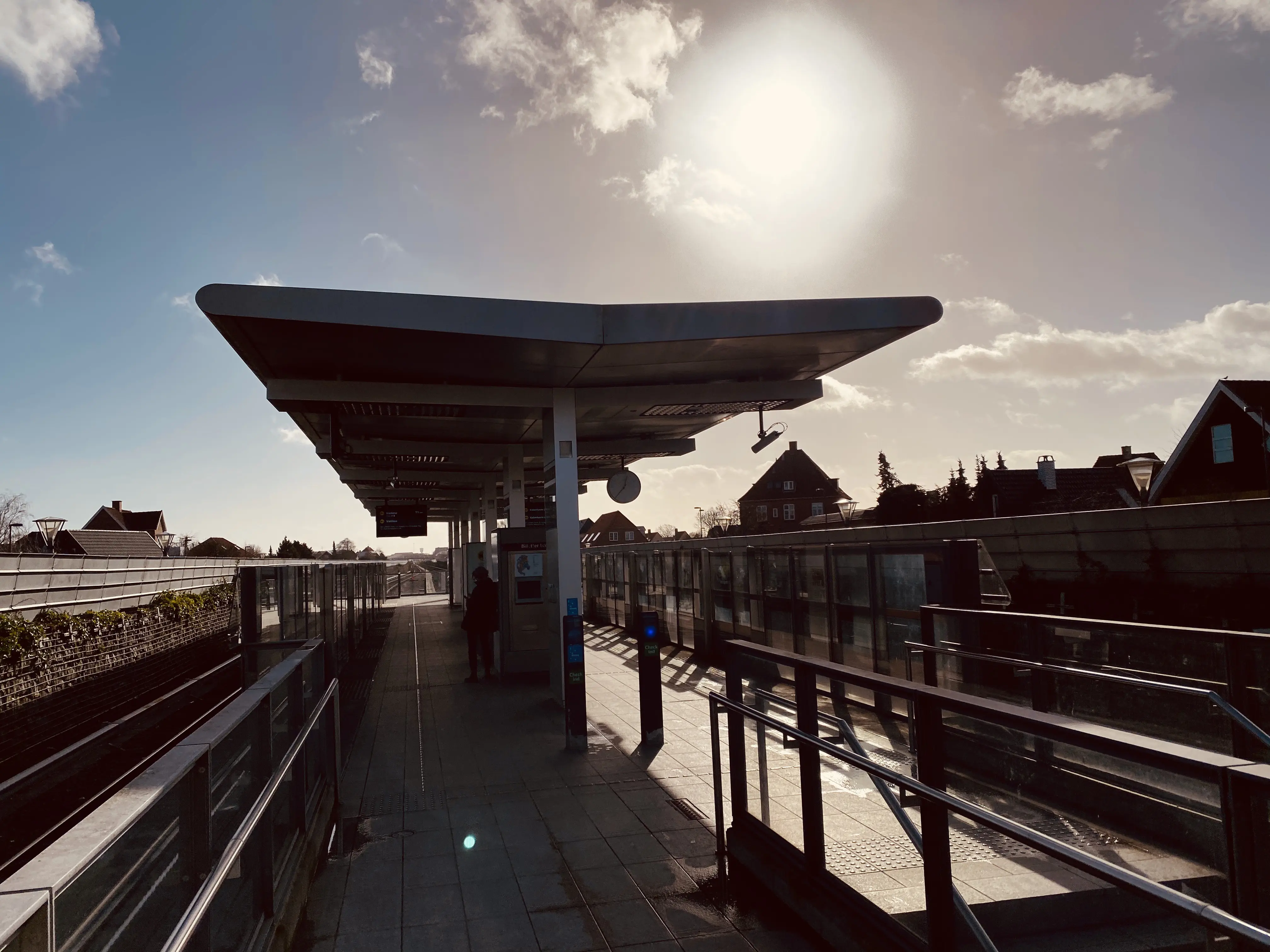 Billede af Amager Strand Metrostation.