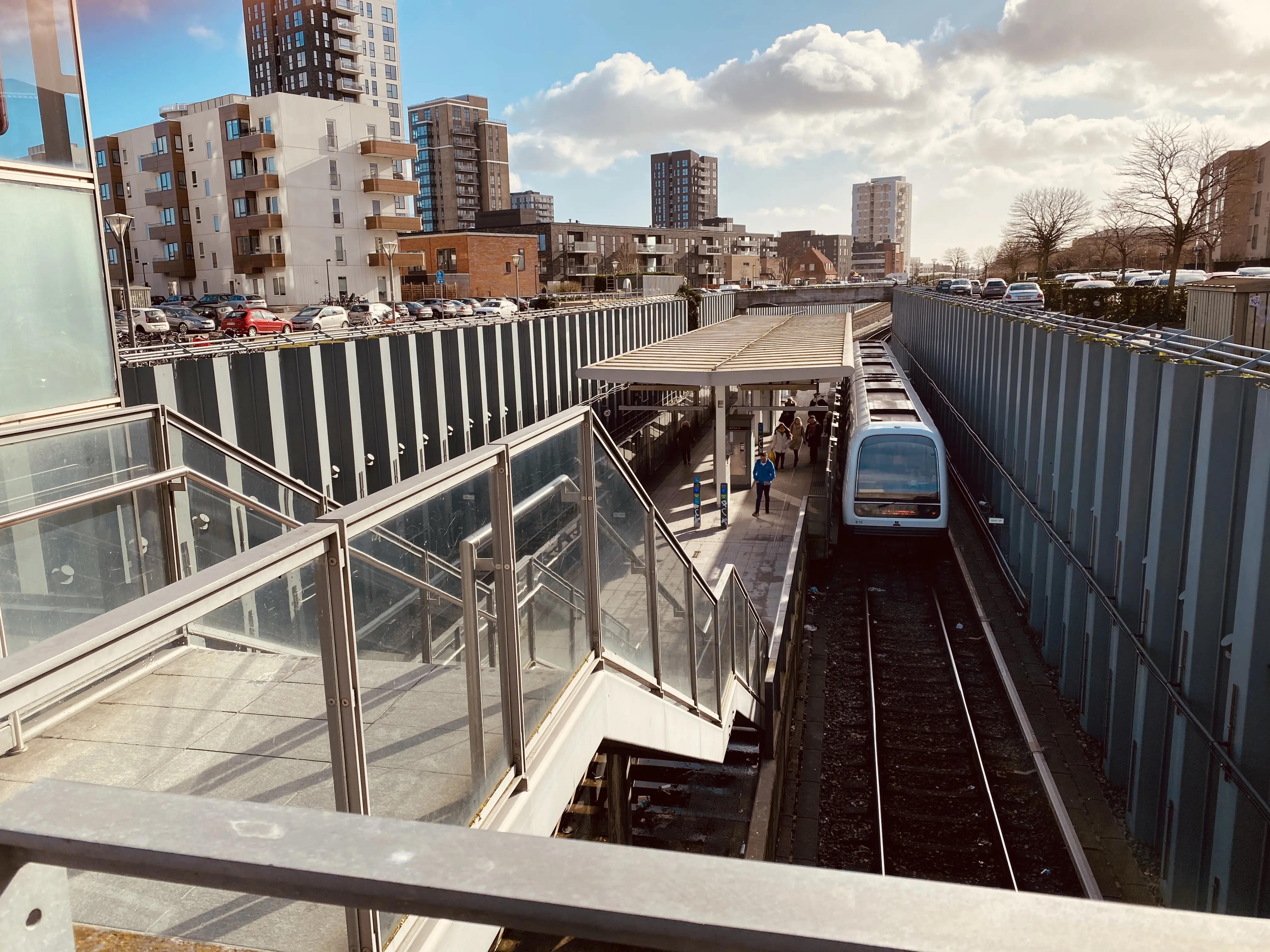 Billede af Øresund Metrostation.