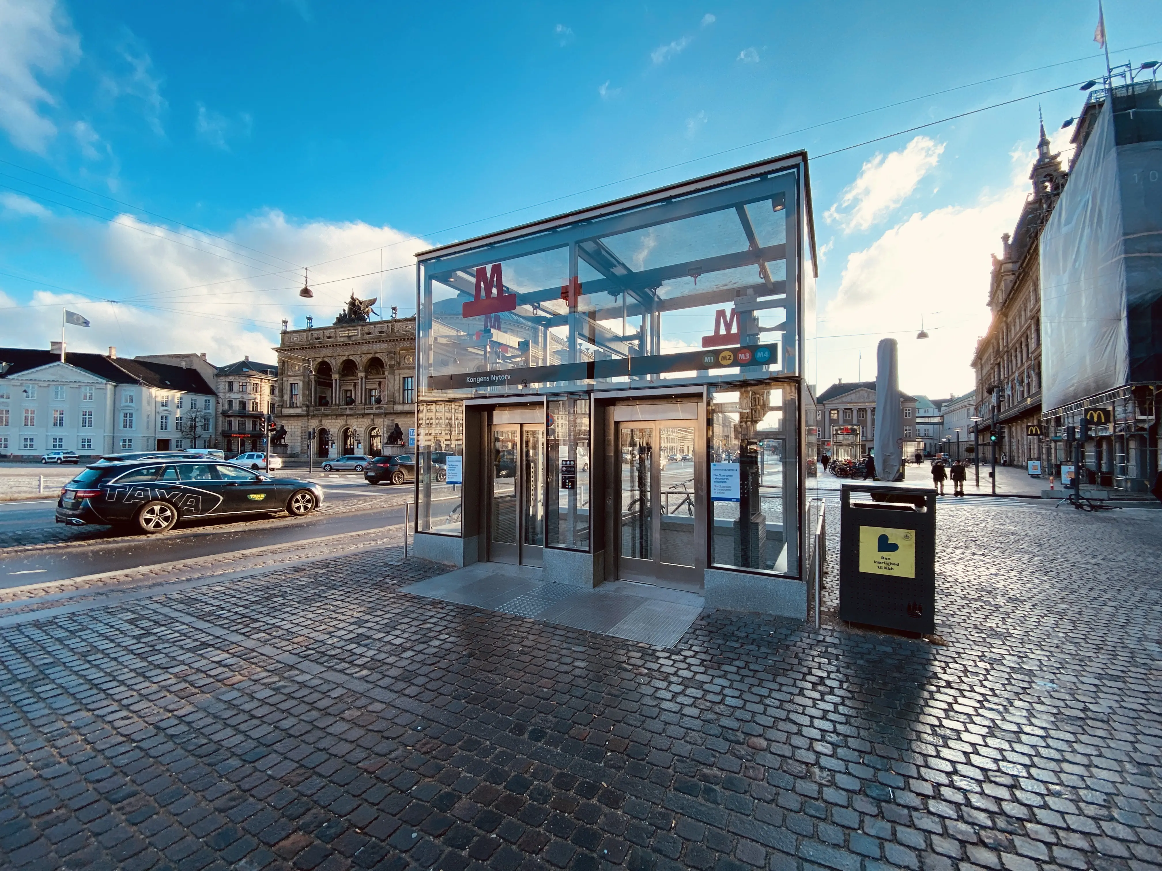 Billede af Kongens Nytorv Metrostation.