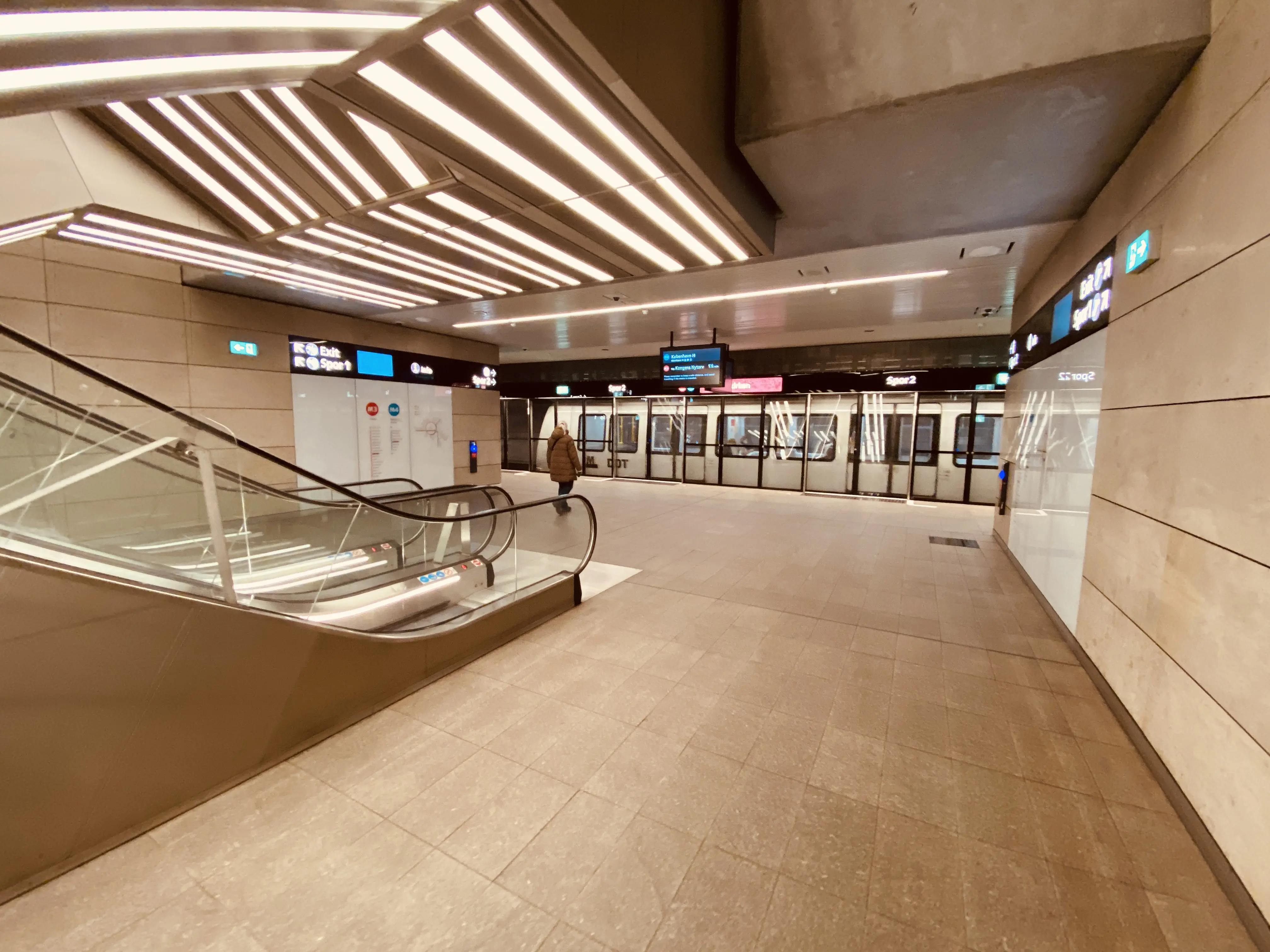 Billede af Marmorkirken Metrostation.