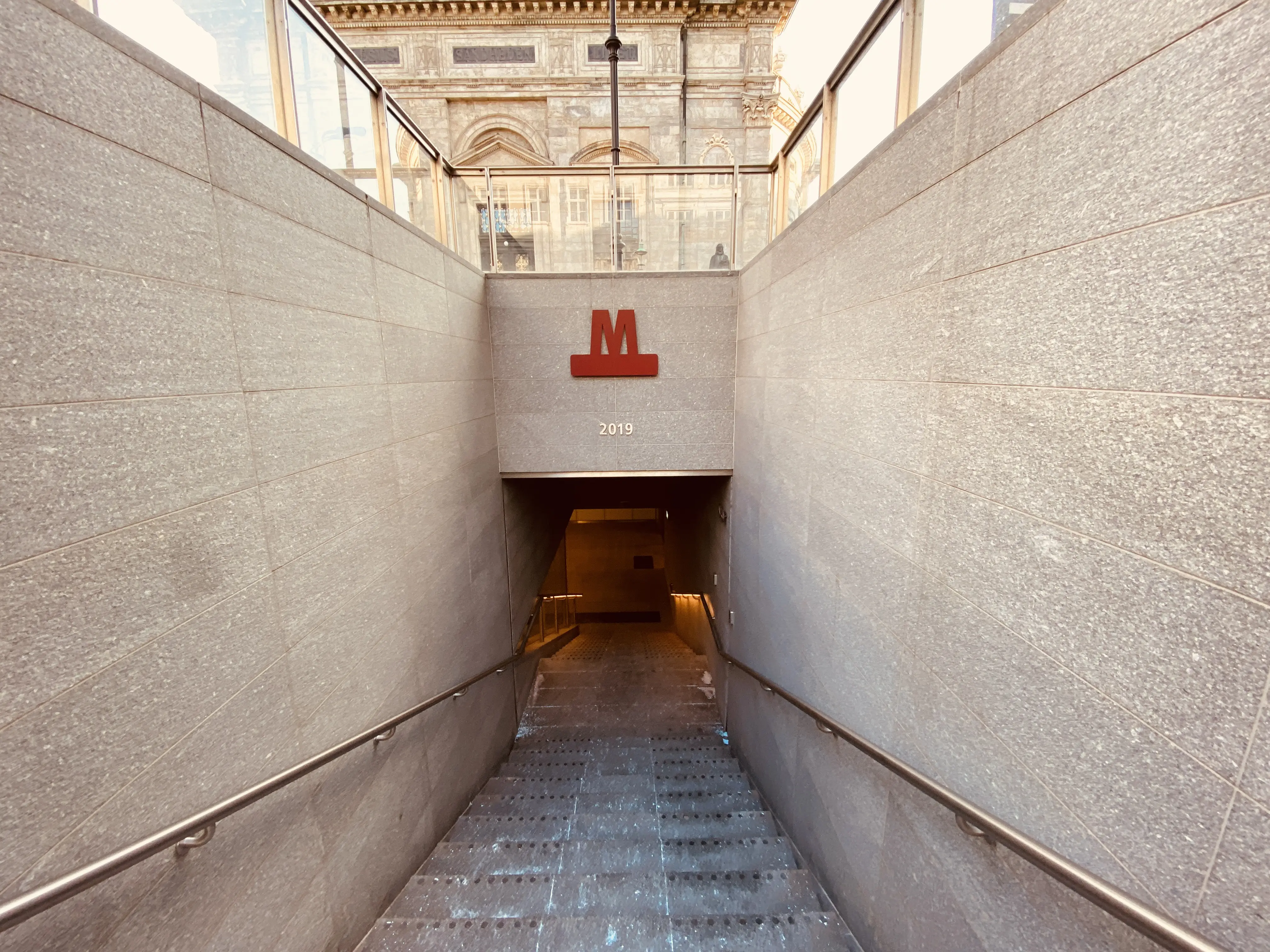 Billede af Marmorkirken Metrostation.