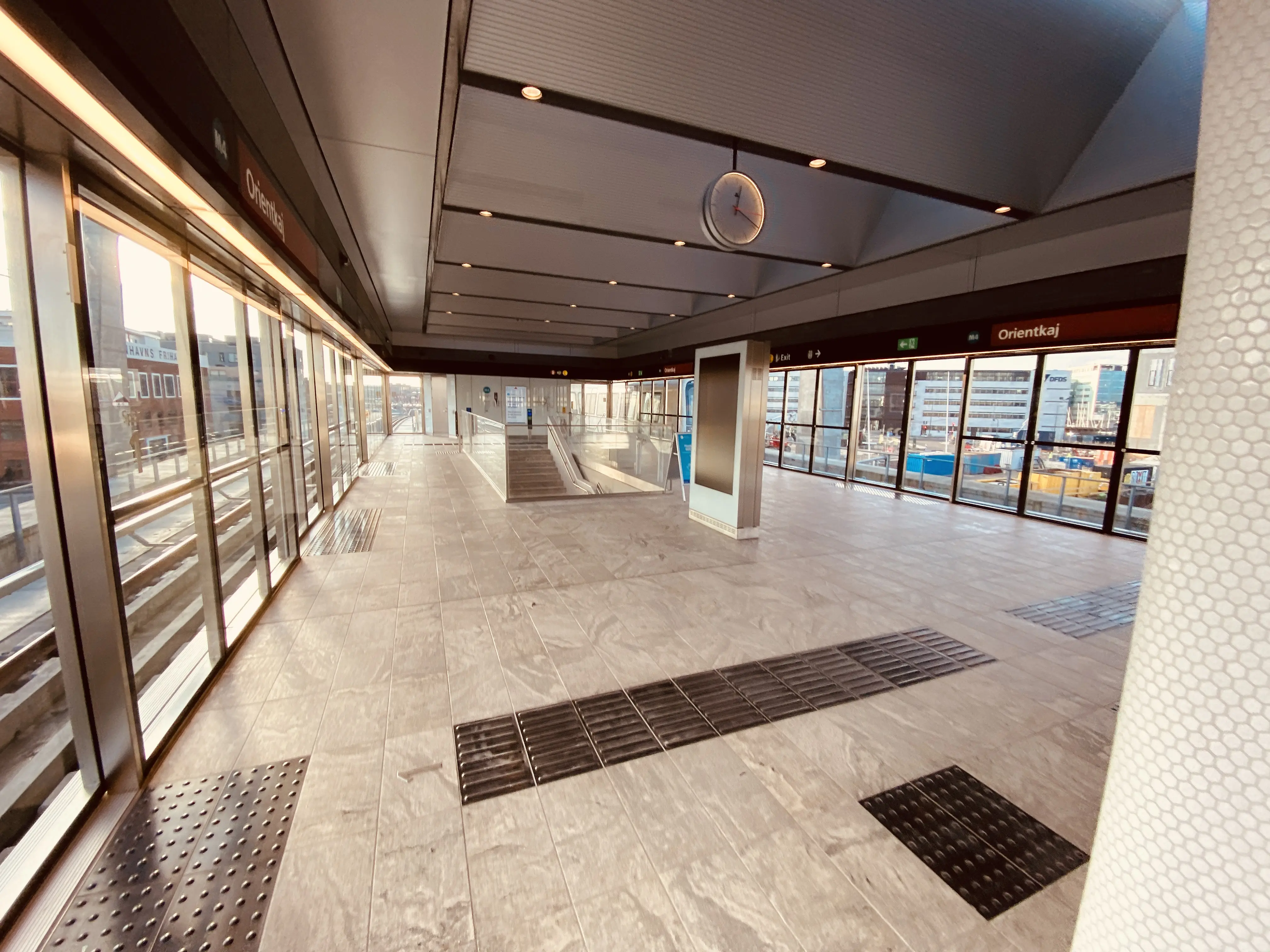Billede af Orientkaj Metrostation. Billede af Orientkaj Metrostation.