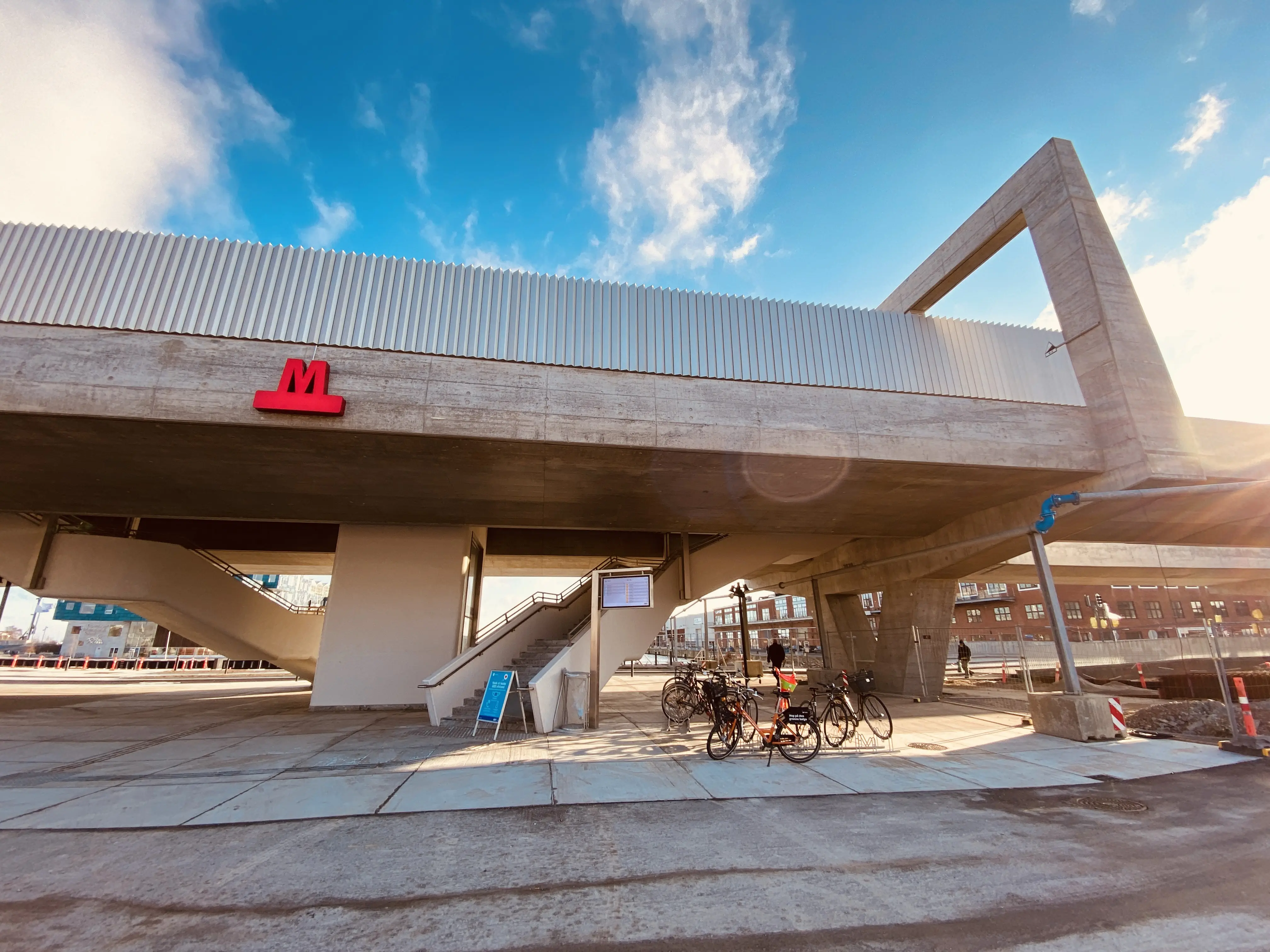 Billede af Orientkaj Metrostation. Billede af Orientkaj Metrostation.