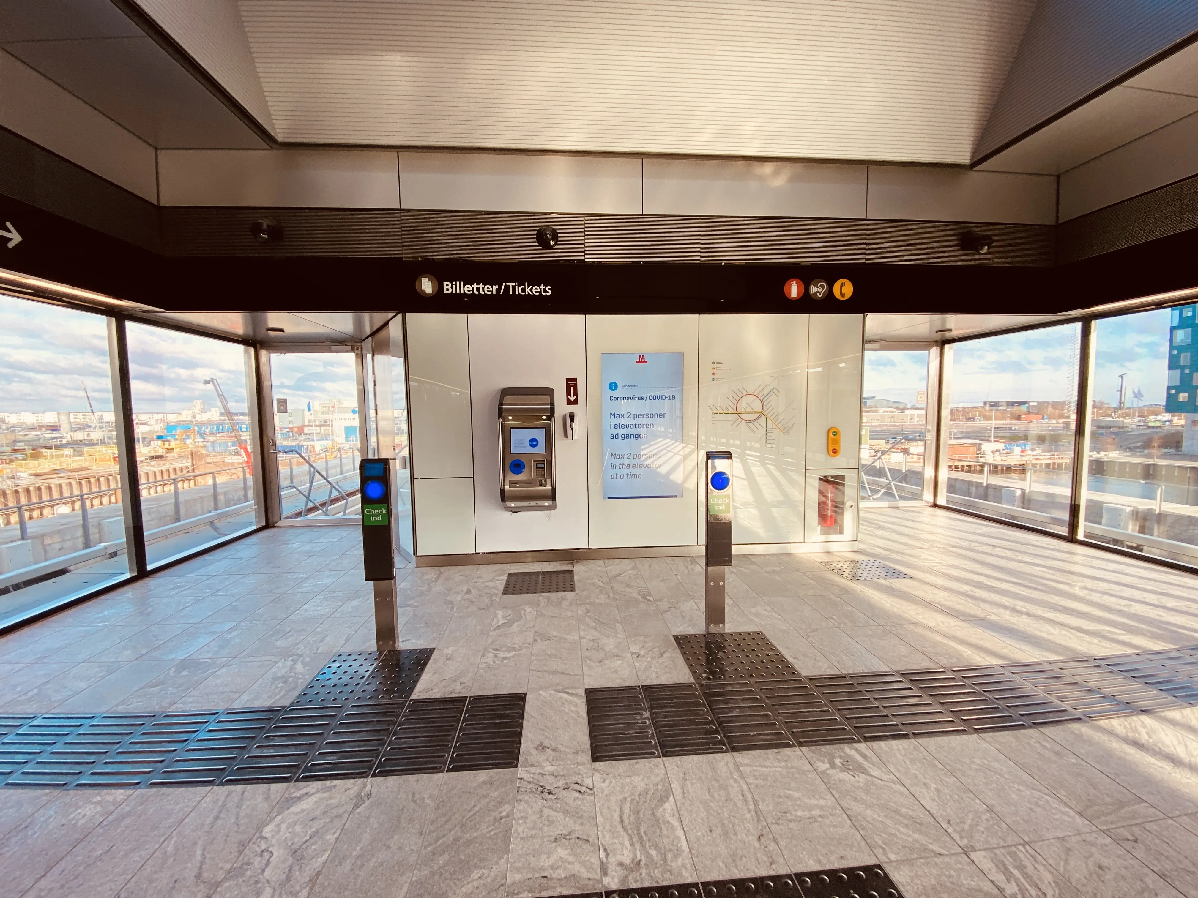 Billede af Orientkaj Metrostation. Billede af Orientkaj Metrostation.