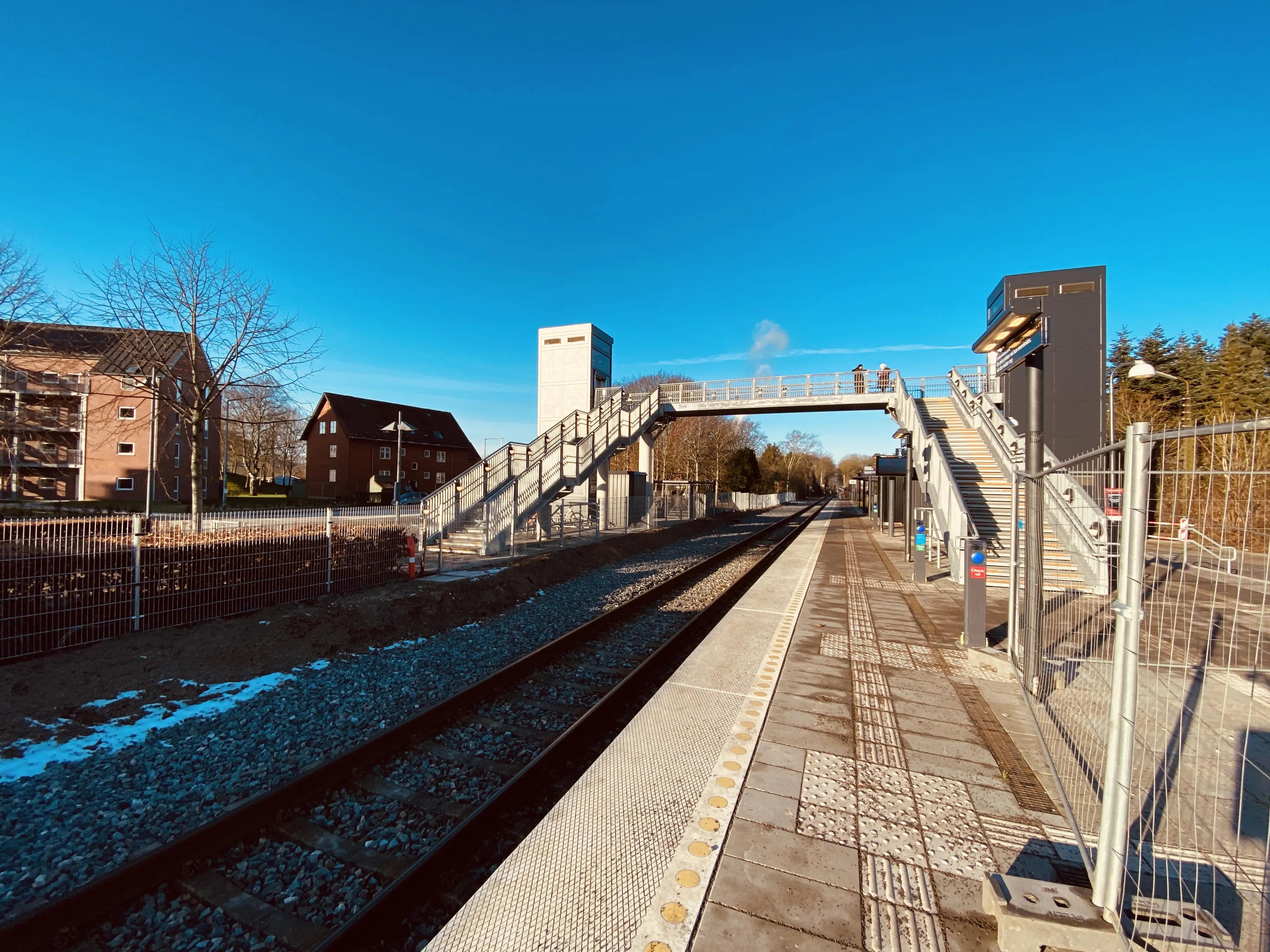 Billede af Hjallese Letbanestation. Billede af Hjallese Letbanestation.