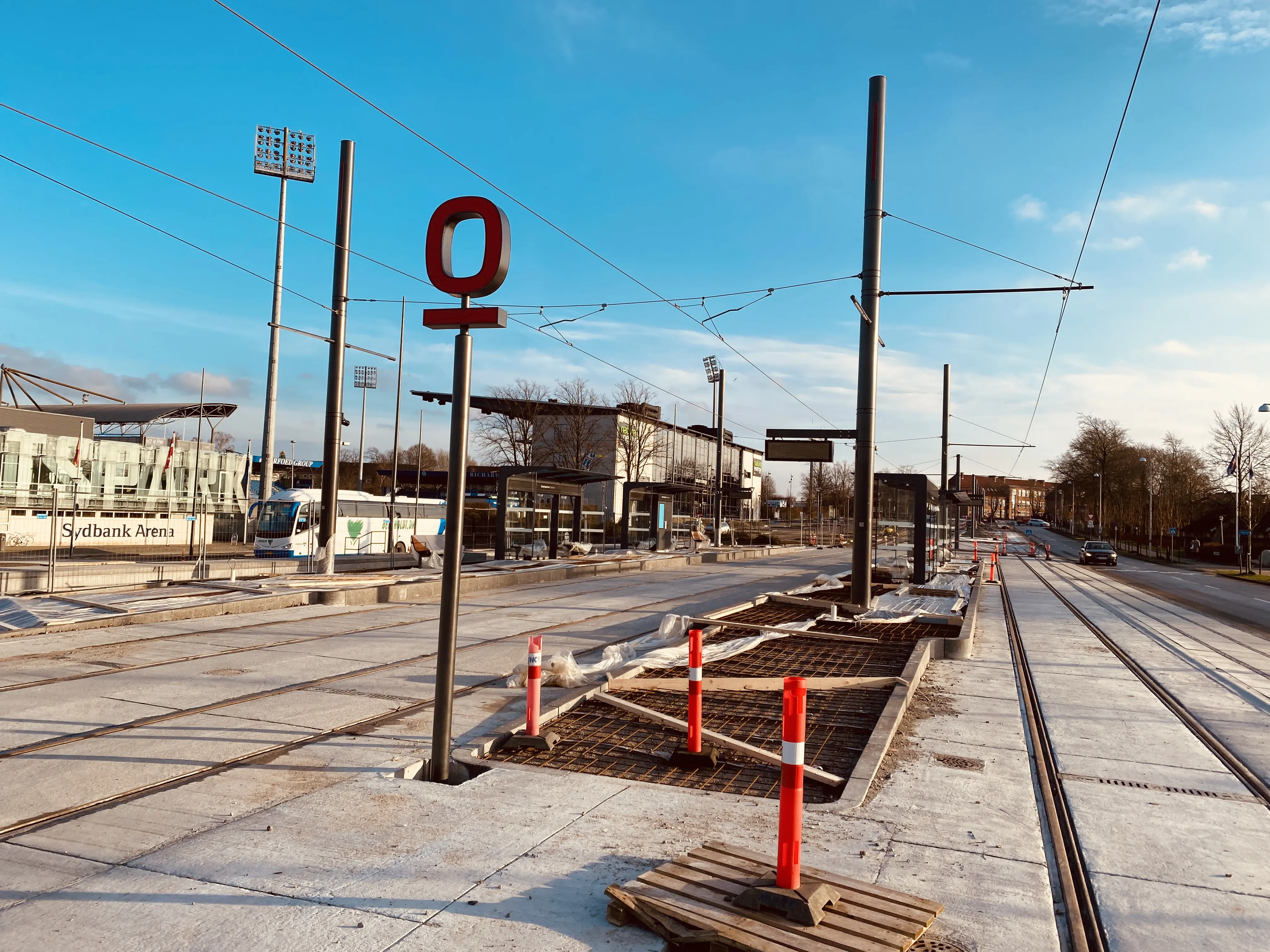 Billede af Idrætsparken Letbanestation. Billede af Idrætsparken Letbanestation.
