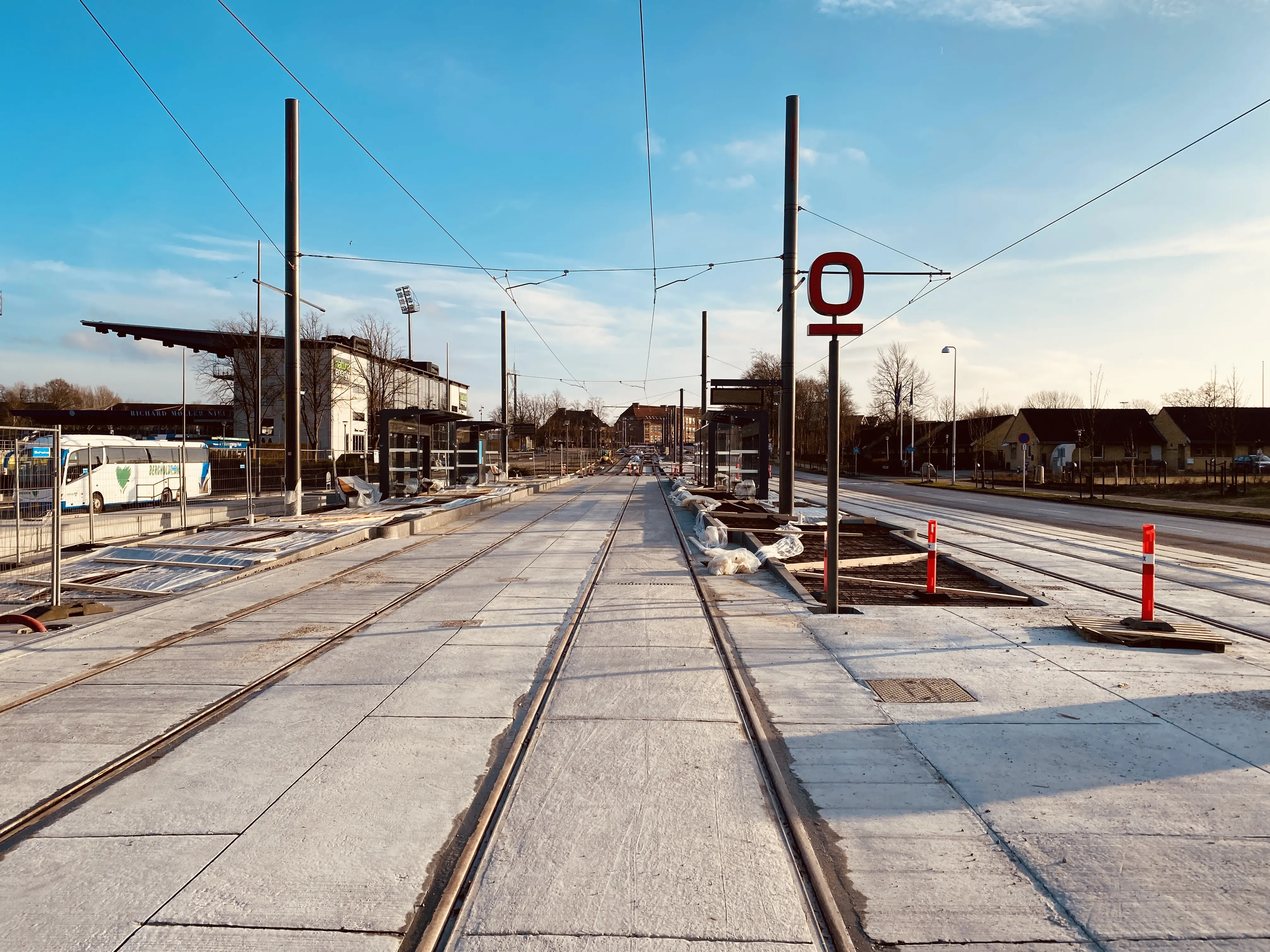 Billede af Idrætsparken Letbanestation. Billede af Idrætsparken Letbanestation.