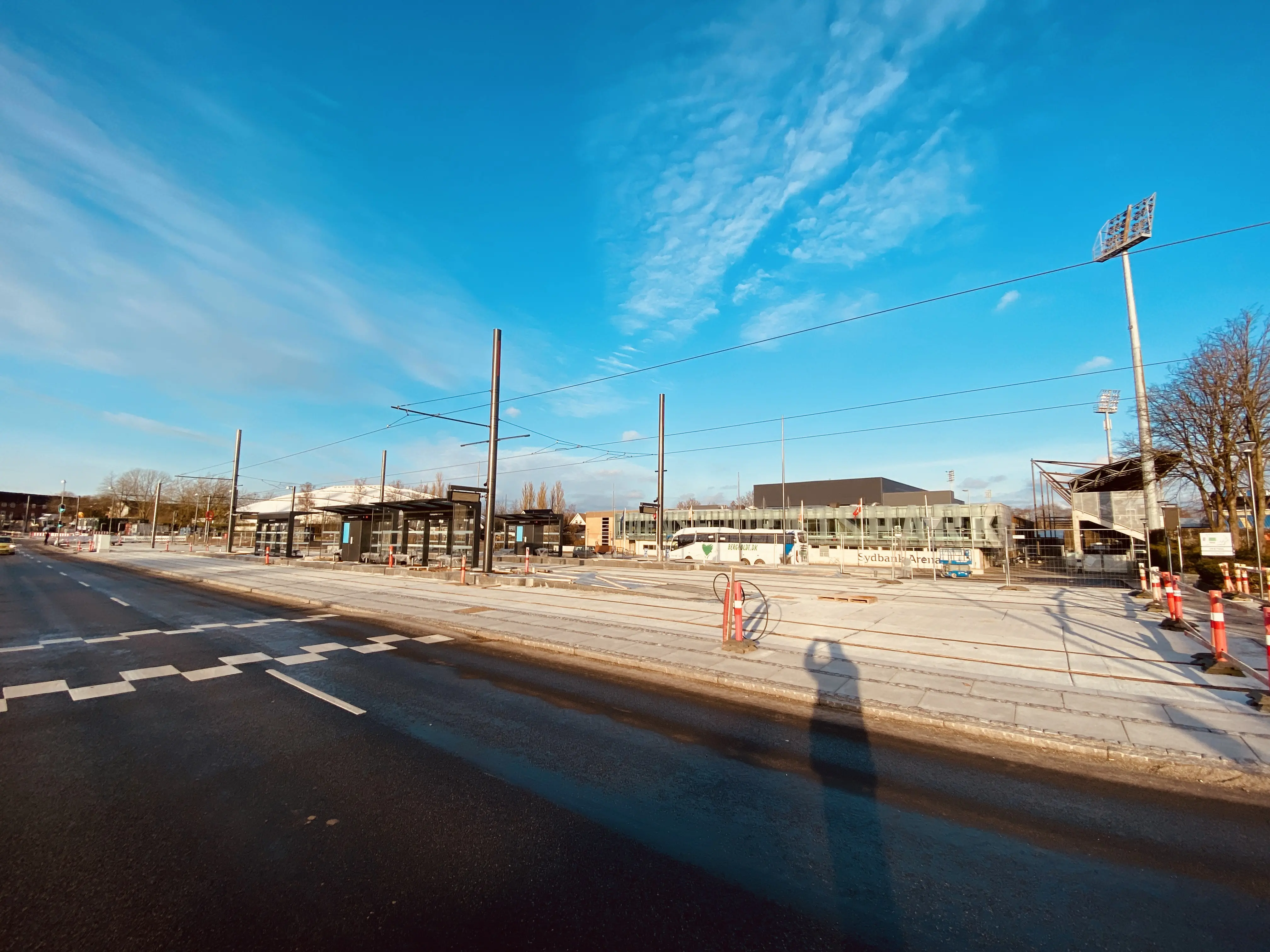 Billede af Idrætsparken Letbanestation. Billede af Idrætsparken Letbanestation.