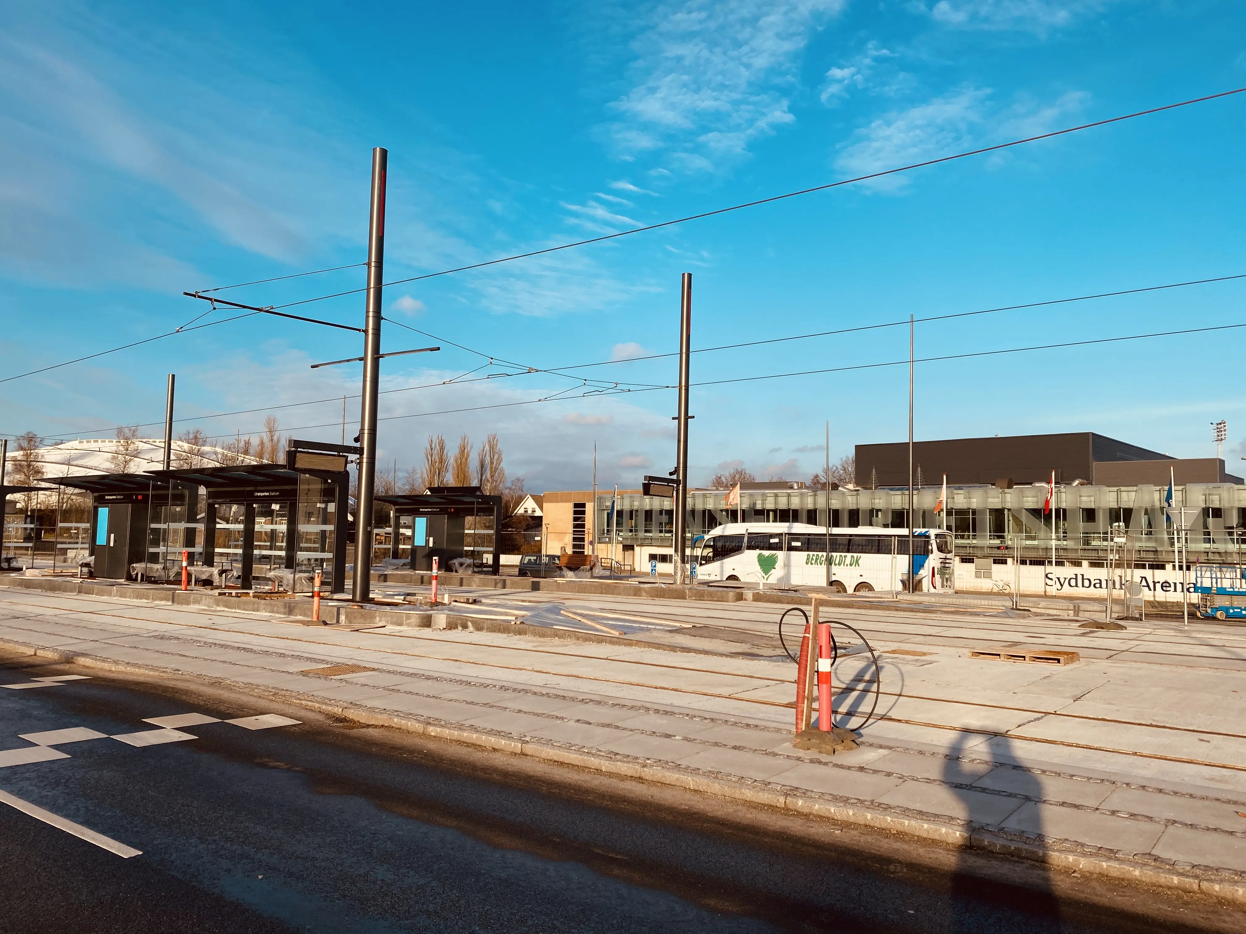 Billede af Idrætsparken Letbanestation. Billede af Idrætsparken Letbanestation.