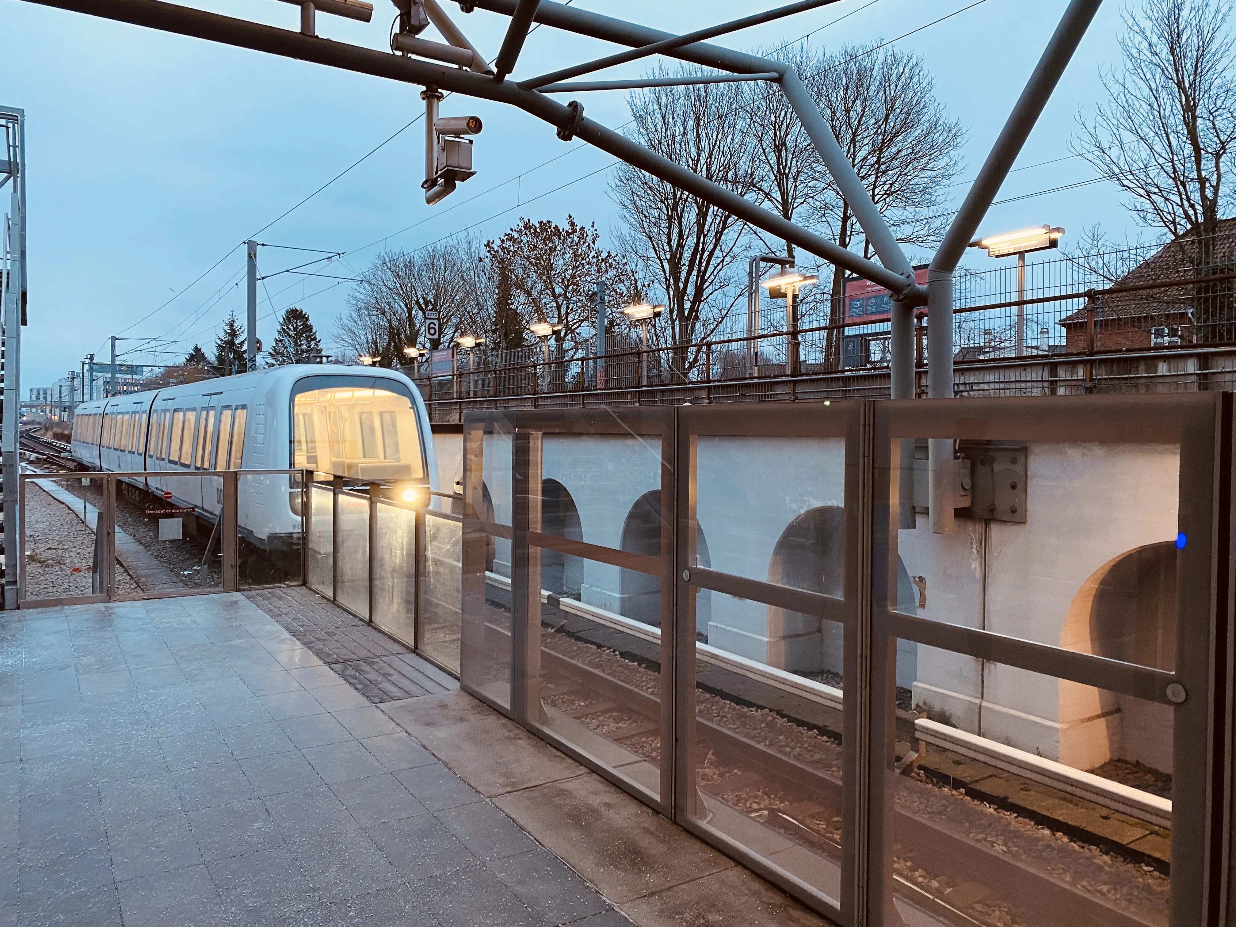 Billede af Vanløse Metrostation.