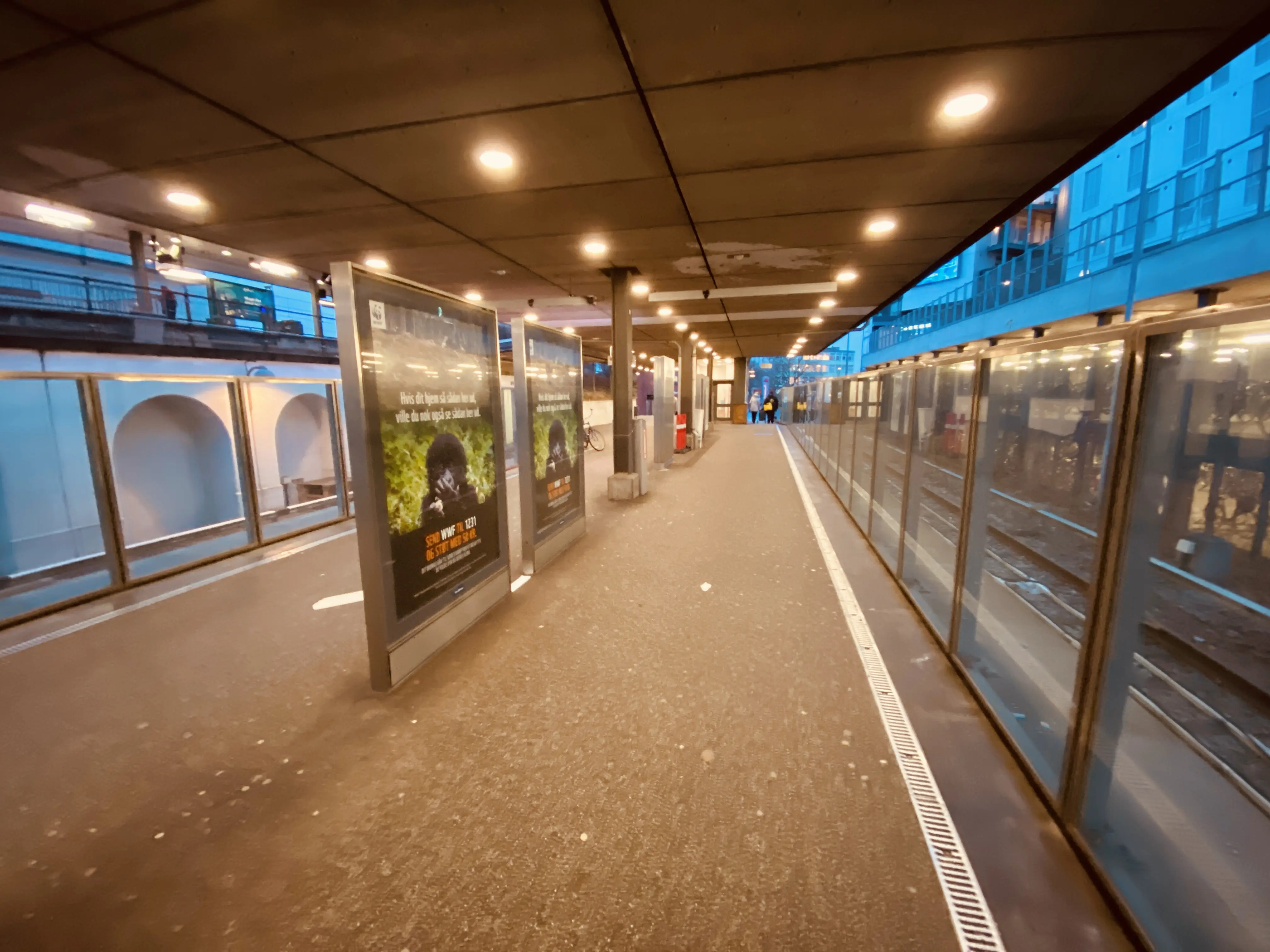 Billede af Vanløse Metrostation.