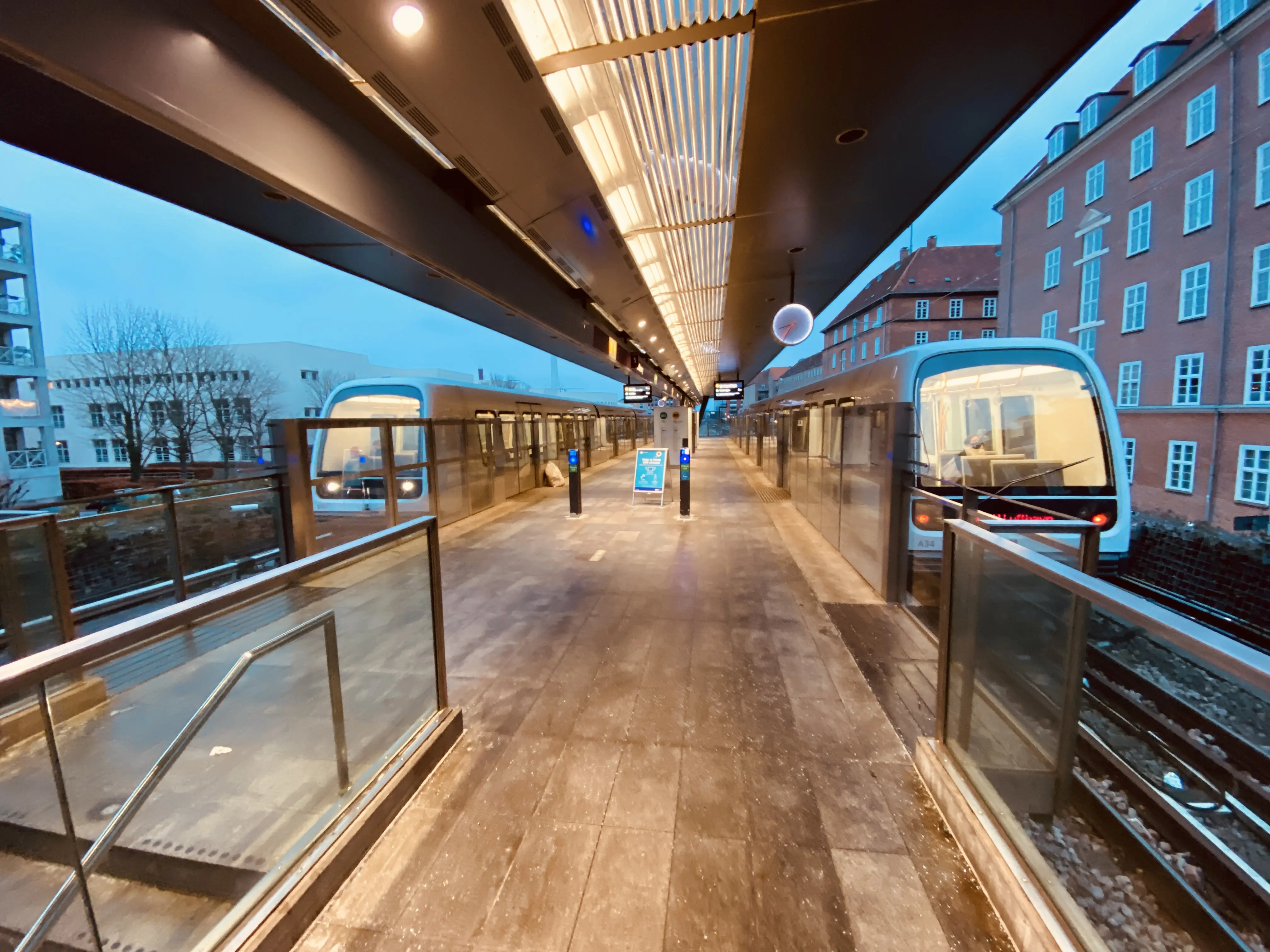 Billede af Lindevang Metrostation. Billede af Lindevang Metrostation.