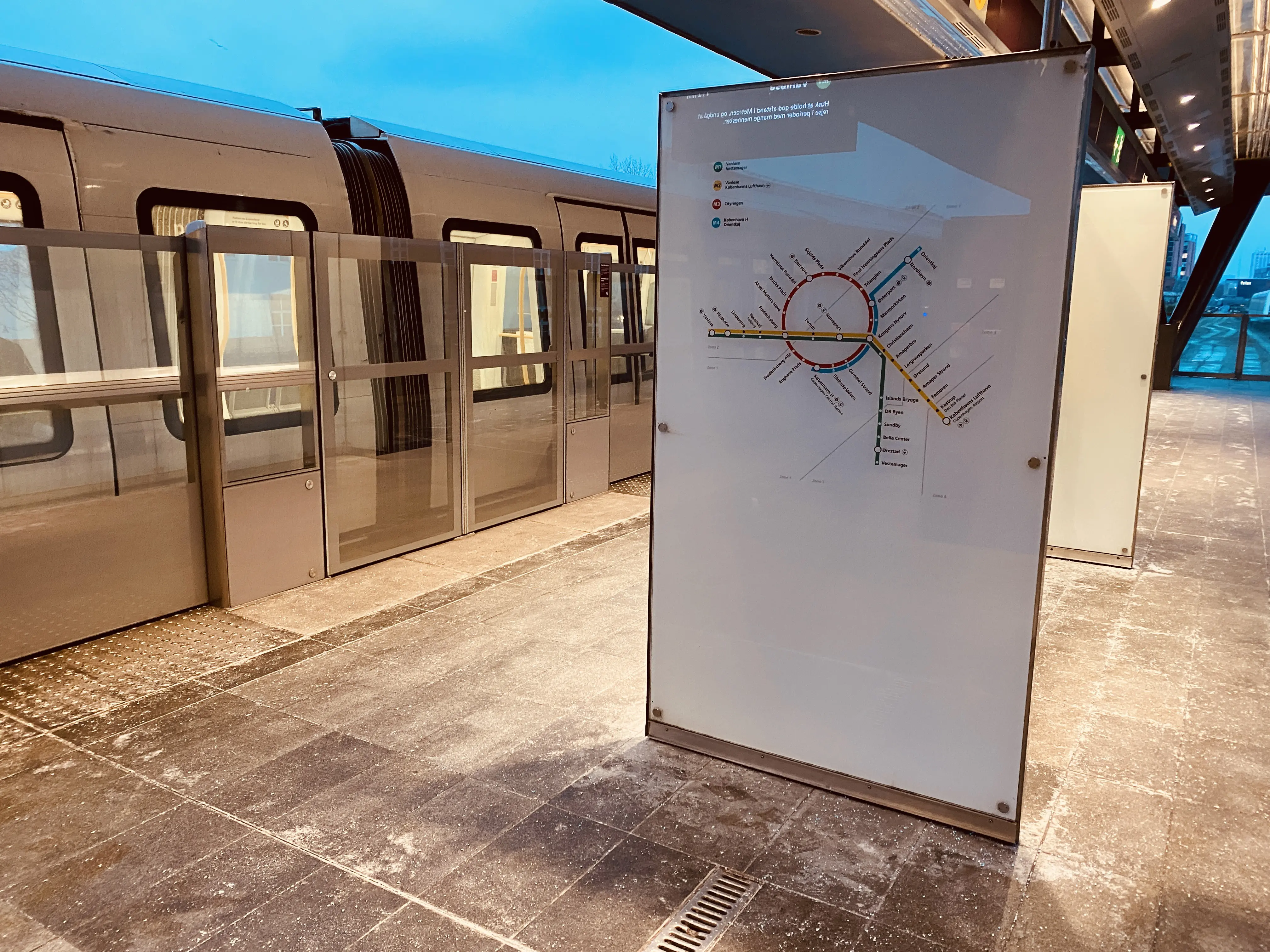Billede af Lindevang Metrostation. Billede af Lindevang Metrostation.