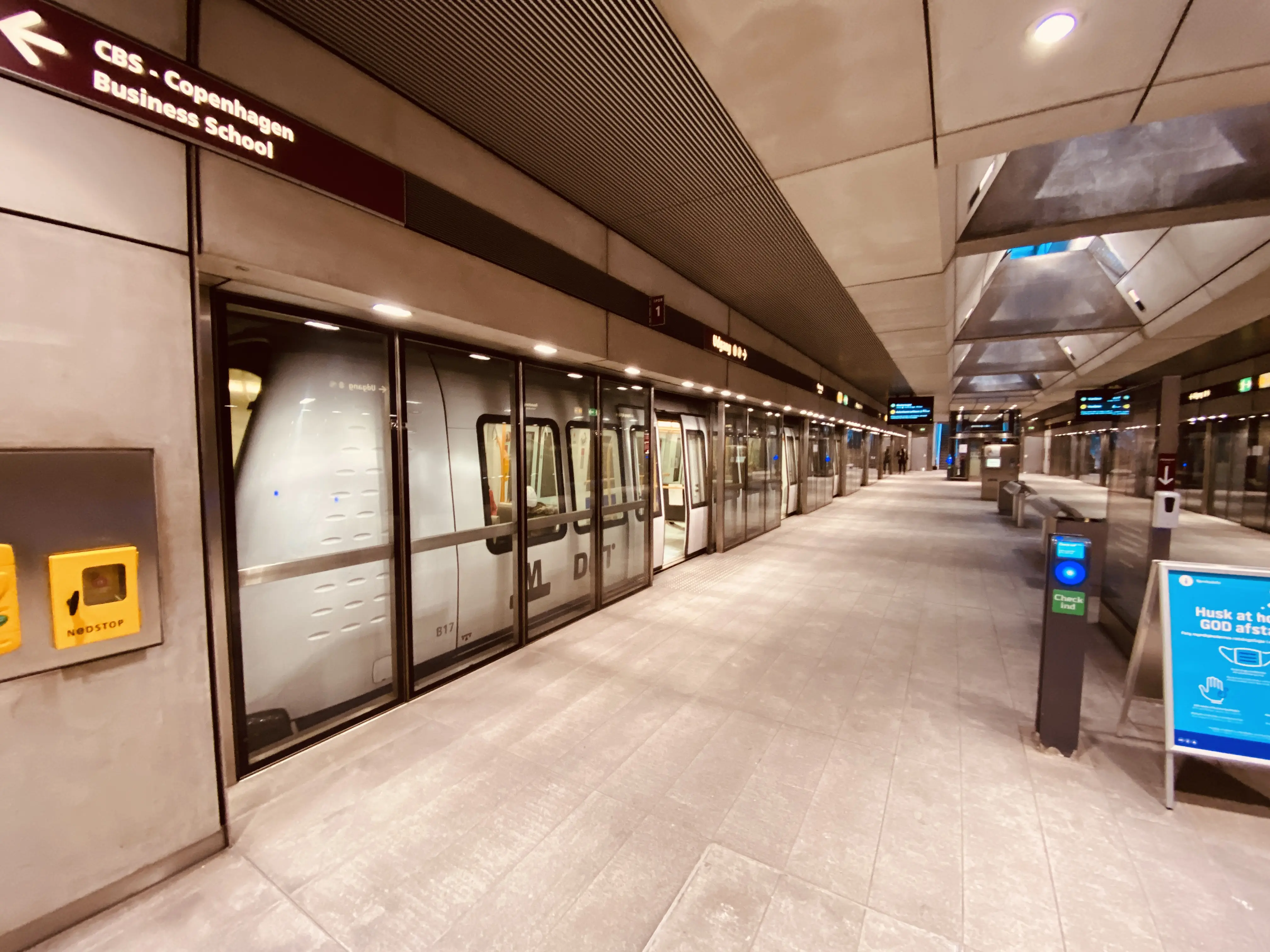 Billede af Fasanvej Metrostation. Billede af Fasanvej Metrostation.