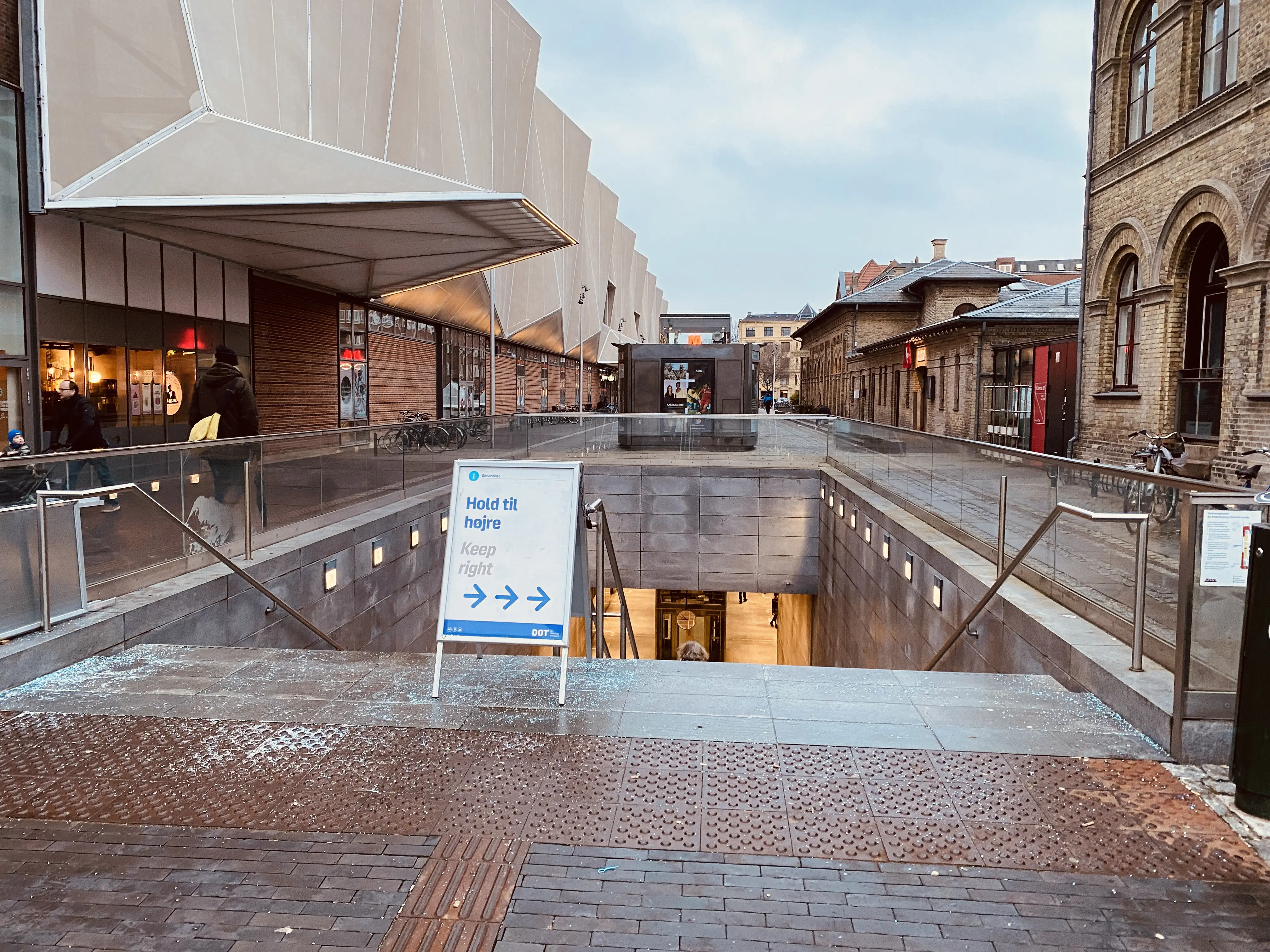 Billede af Frederiksberg Metrostation.